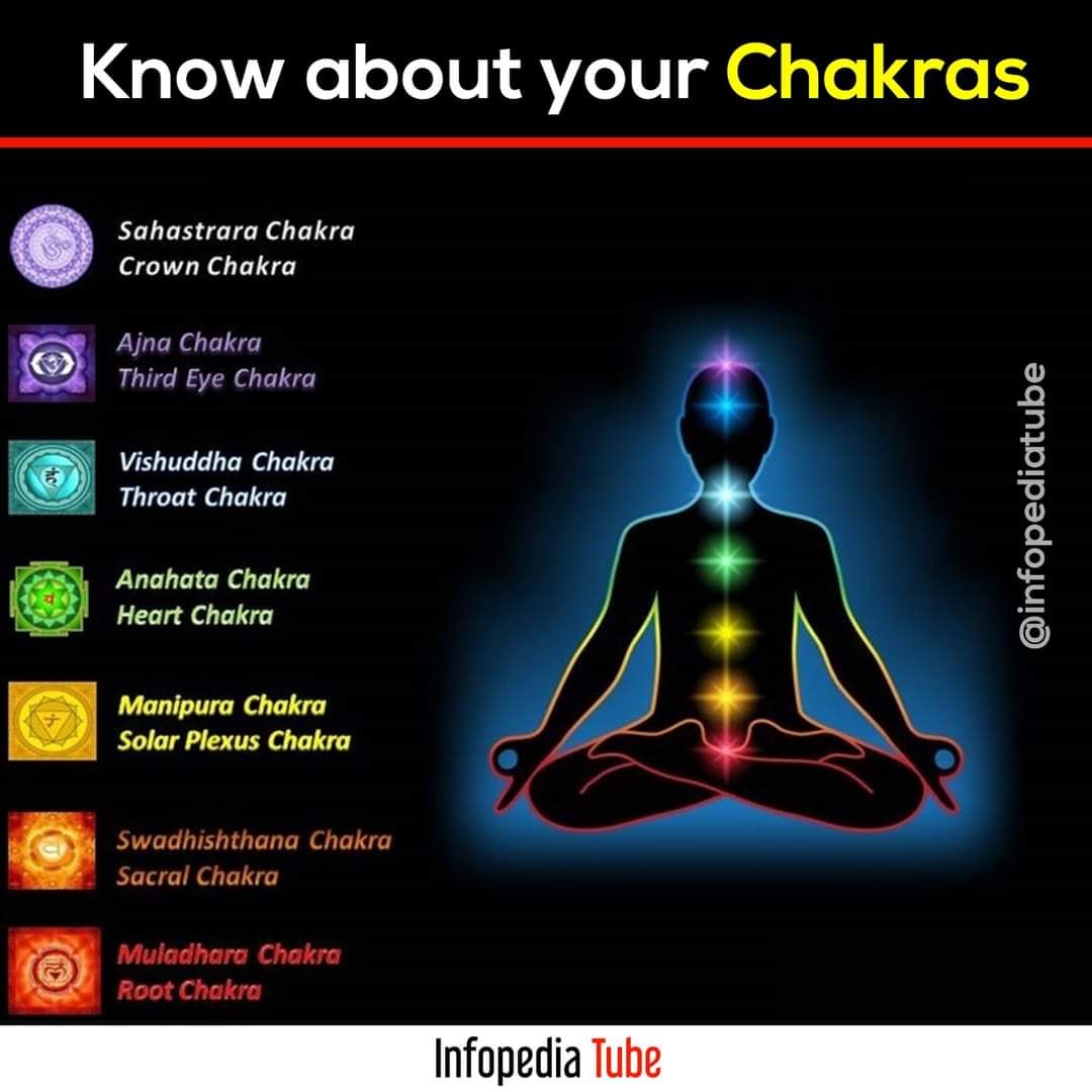 Infopedia Tube - Know about your Chakras and how they...