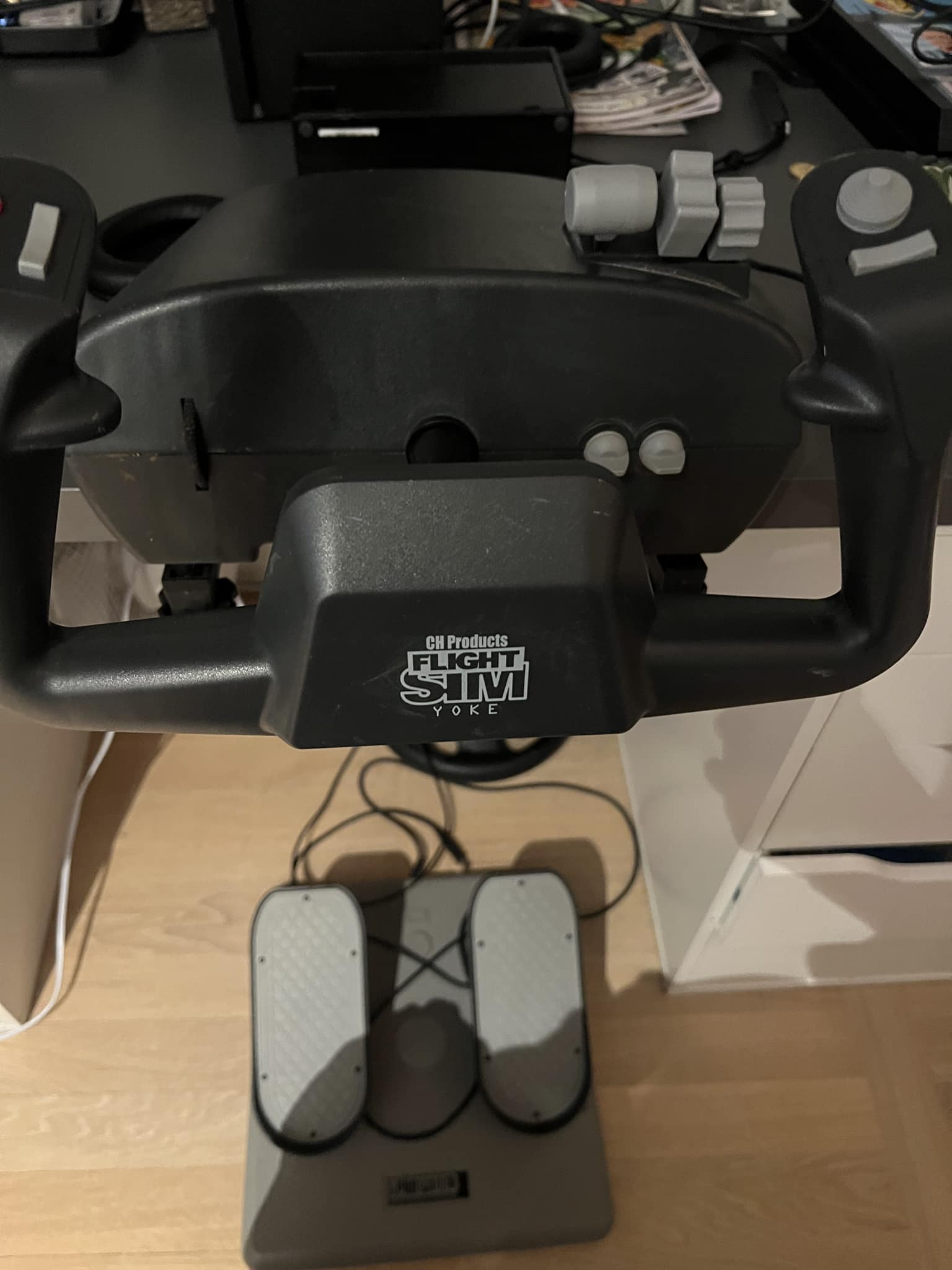 Yoke usb ch products flight sim yoke Yahoo オークション - flight