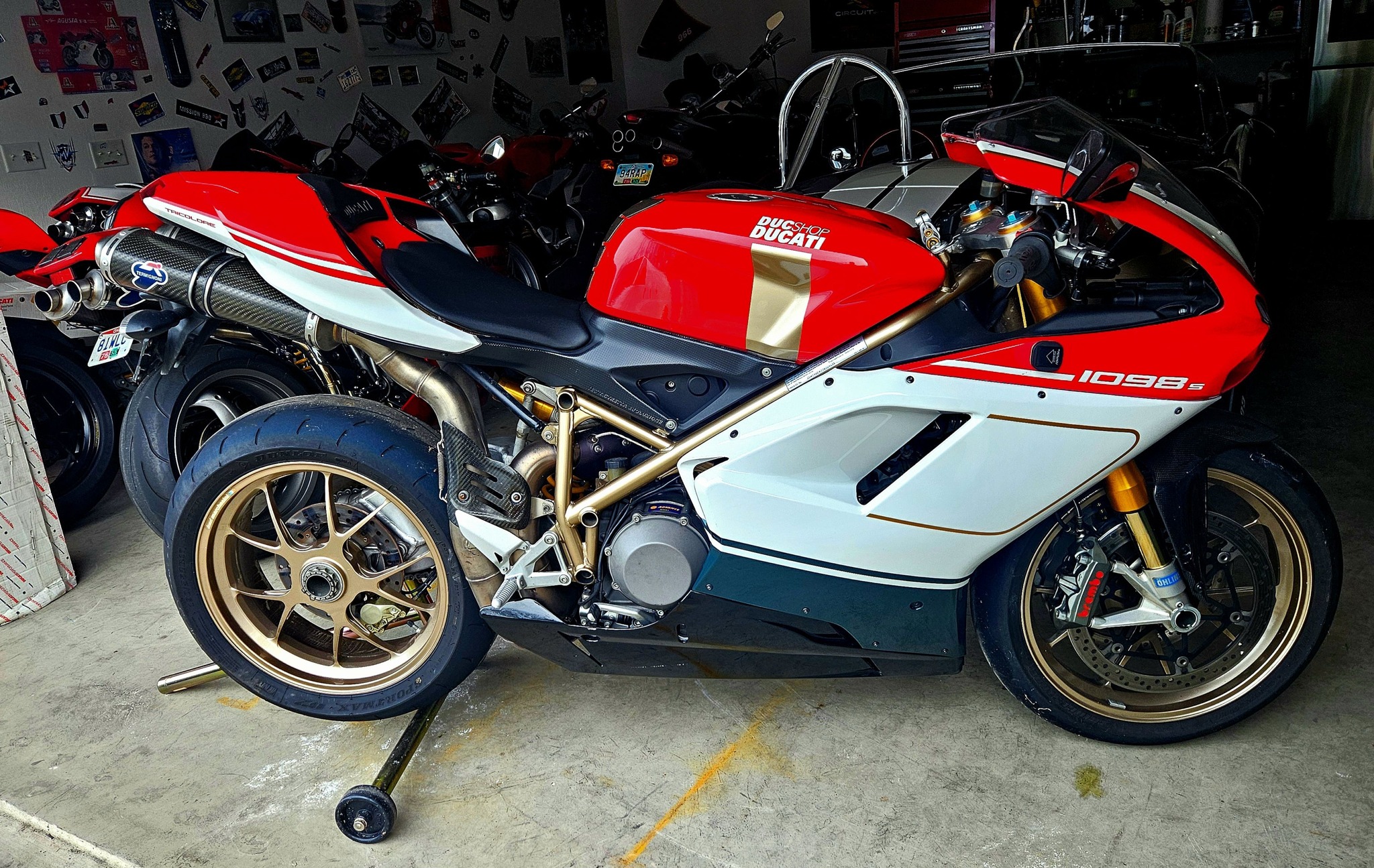 The project started its life as a Ducati 1098