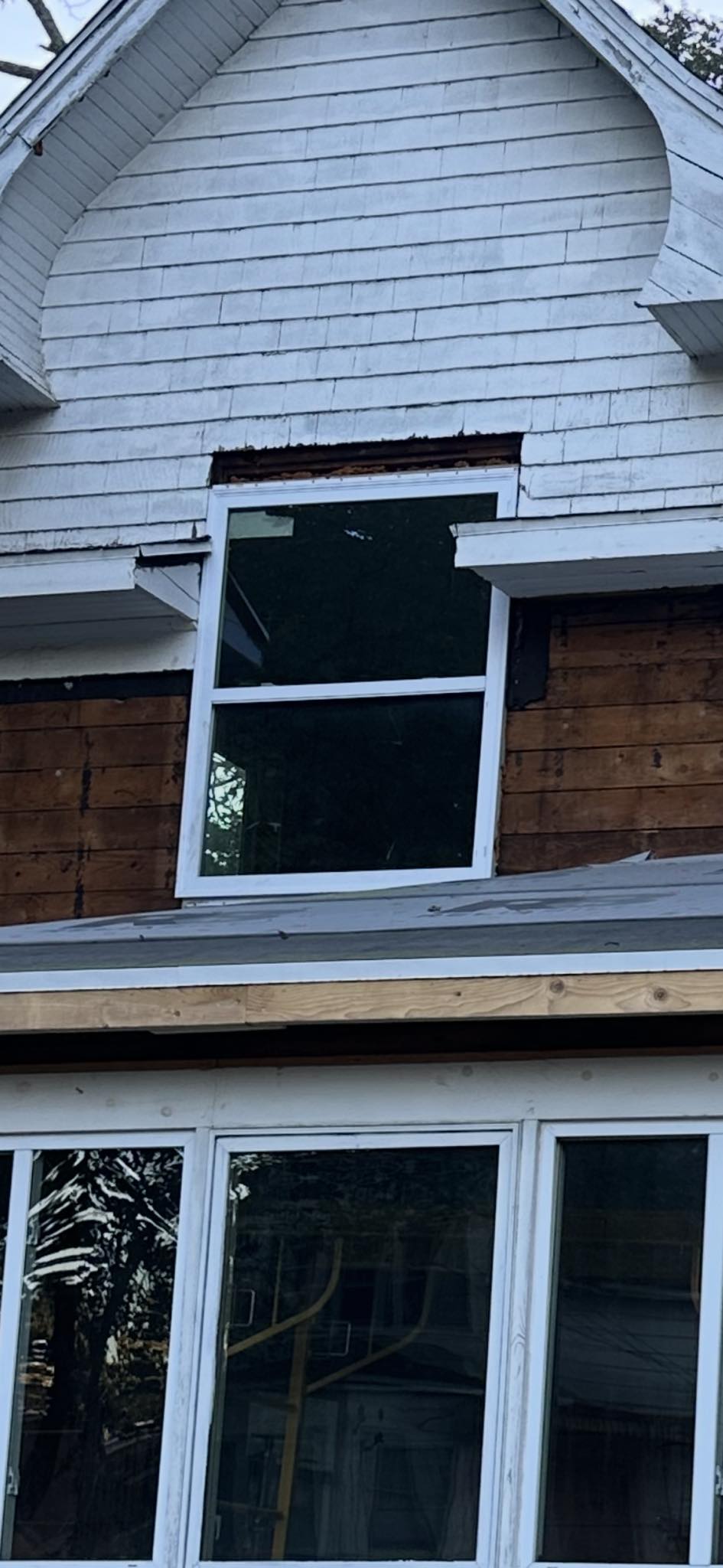 Our Old House | Anyone ever dealt with balloon framing with no window ...