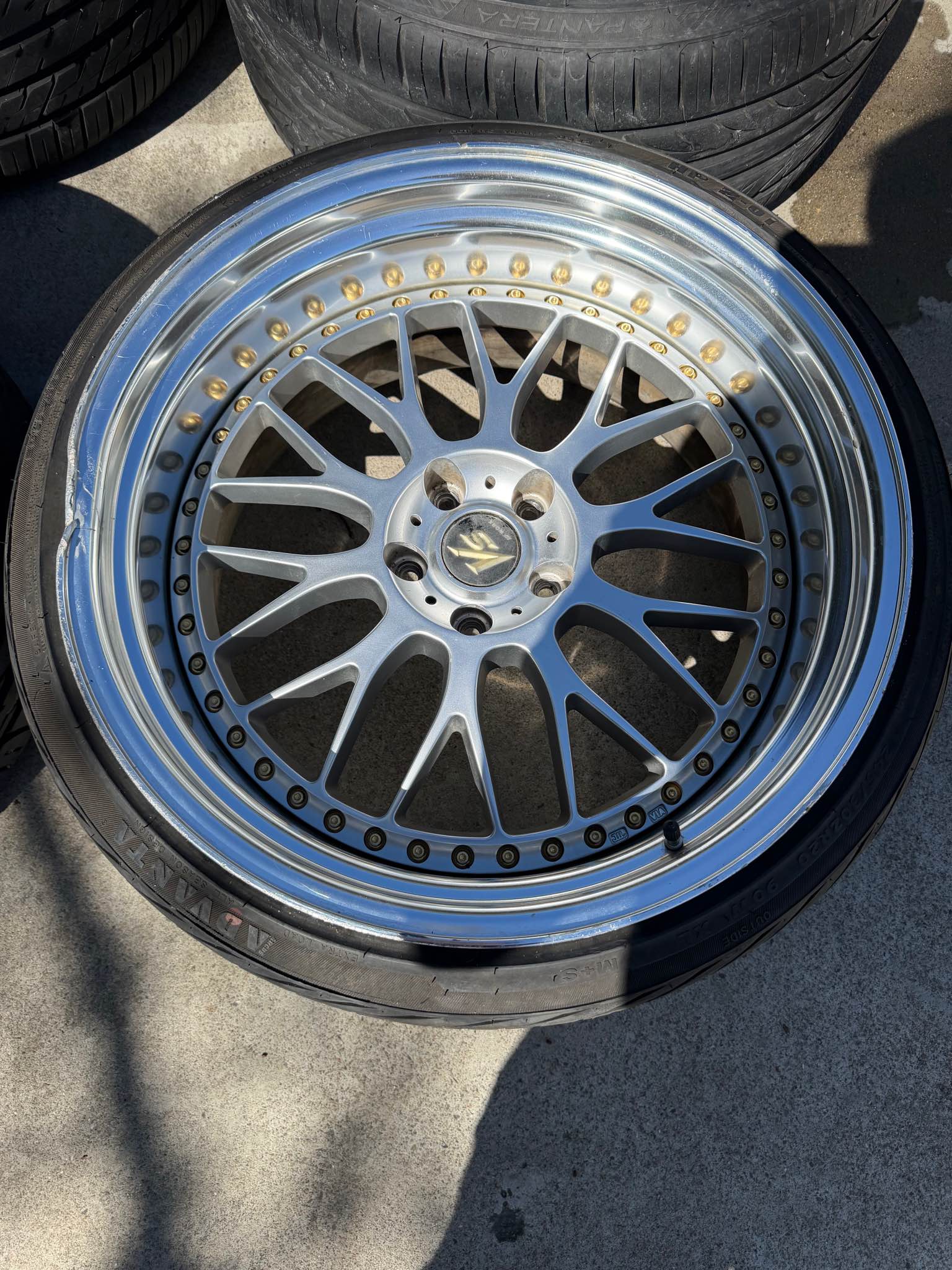 Work VSXX 3 piece wheels 5x114.3 Chrome 4 inch lips - Car Wheels, Tires ...