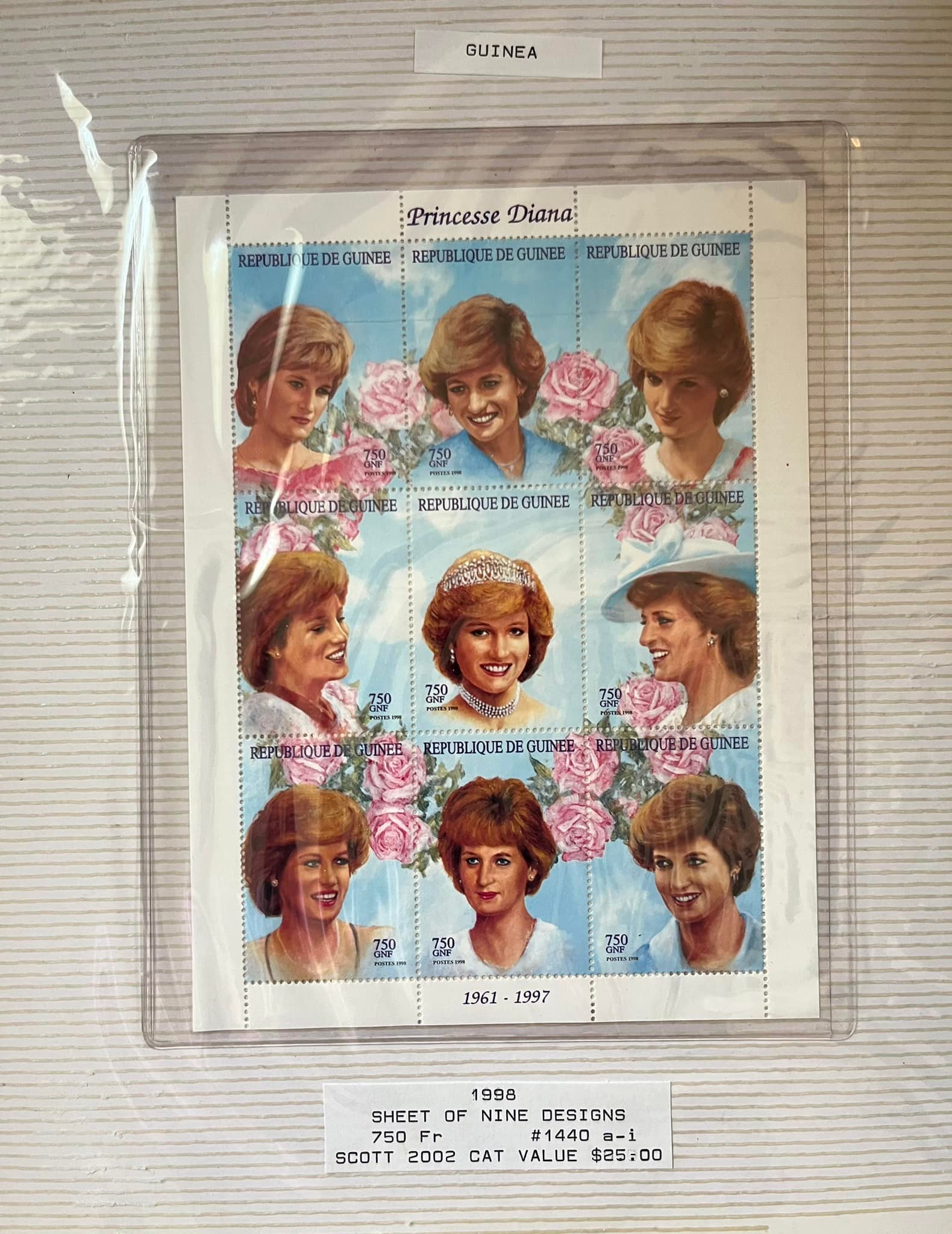 Does a Princess Diana stamp collection have any value? display picture 1