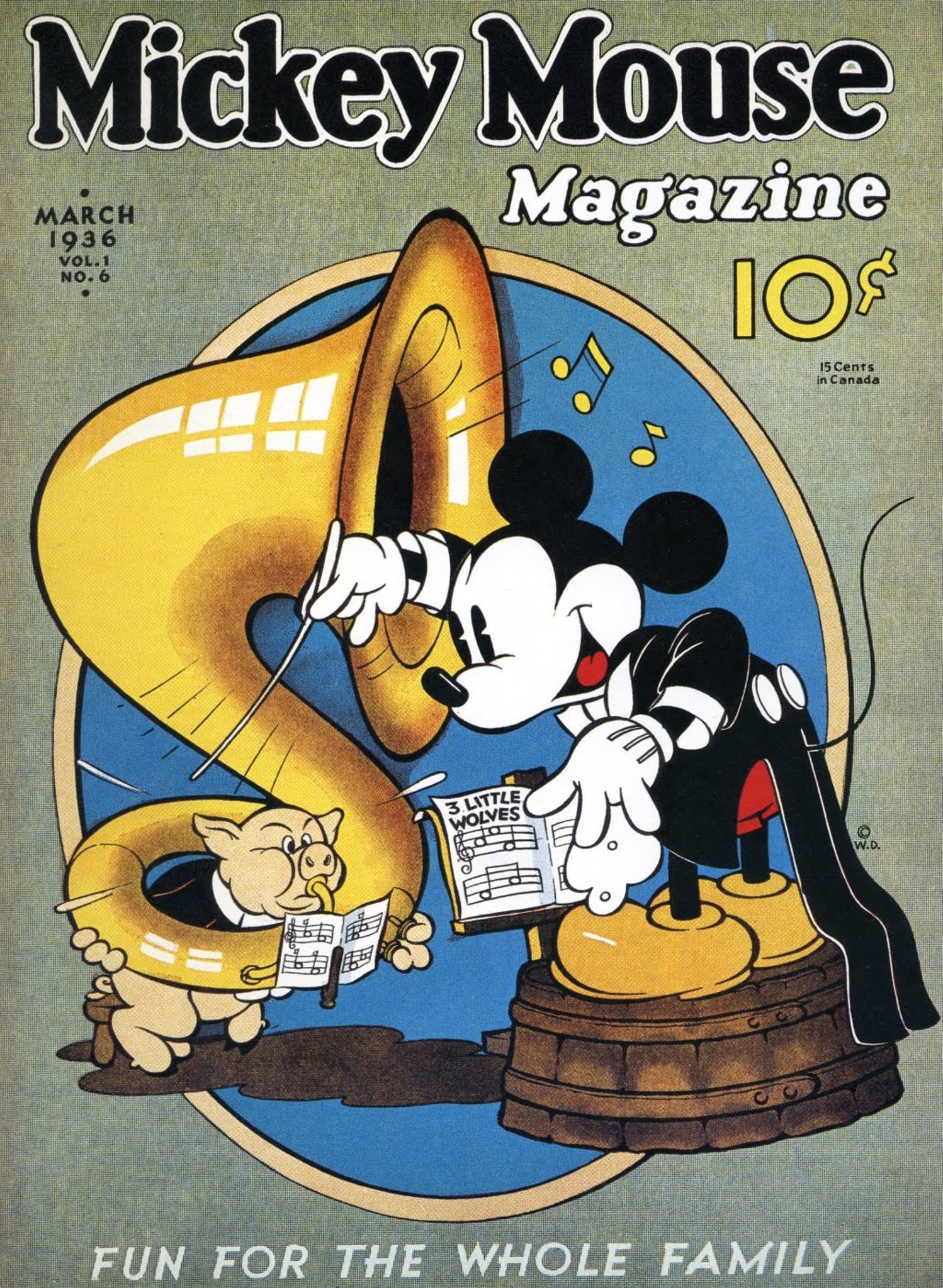 Complete Walt Disney Mickey Mouse magazine collection