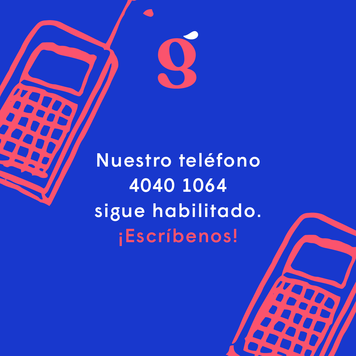 GENBA - Estamos haciendo todo lo que podemos para darte el...
