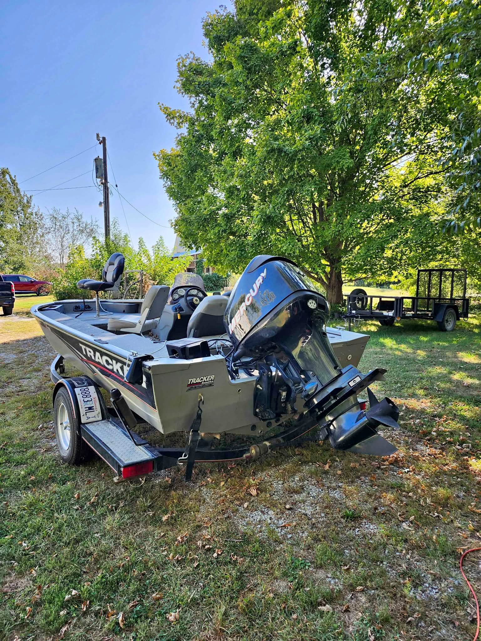 2007 Tracker All Fish boat and trailer with a 90 horse moter - Boats ...