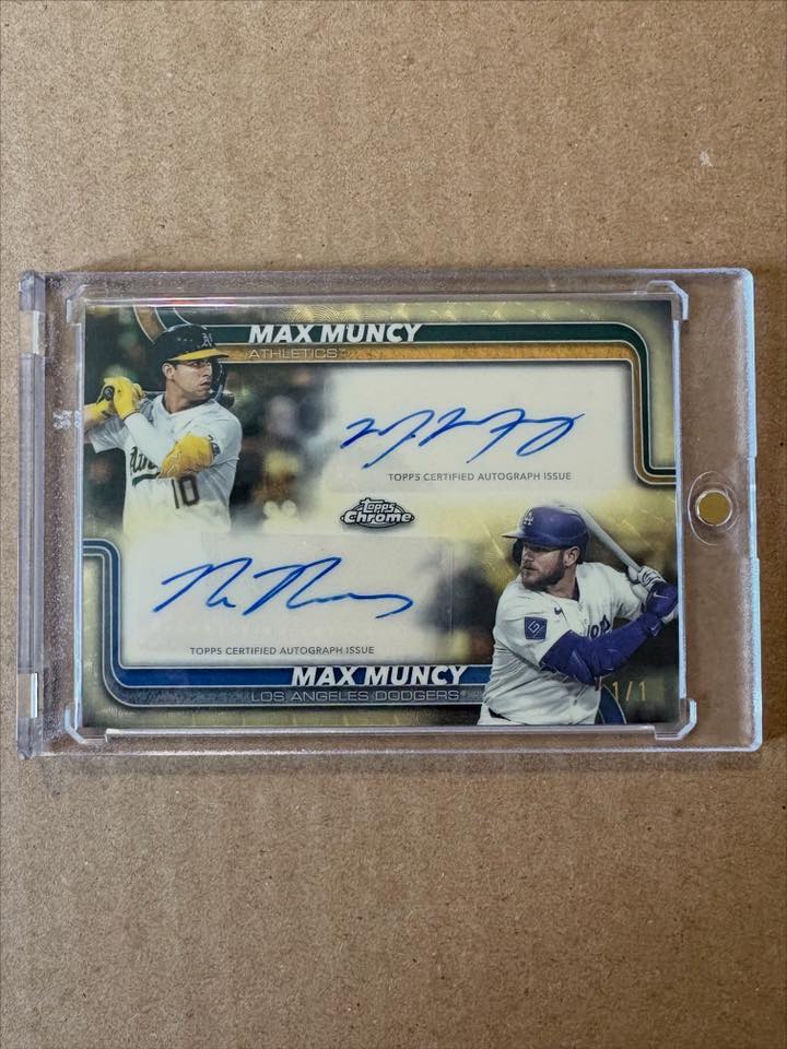 Topps - Max Muncy & Max Muncy: - both major league infielders 