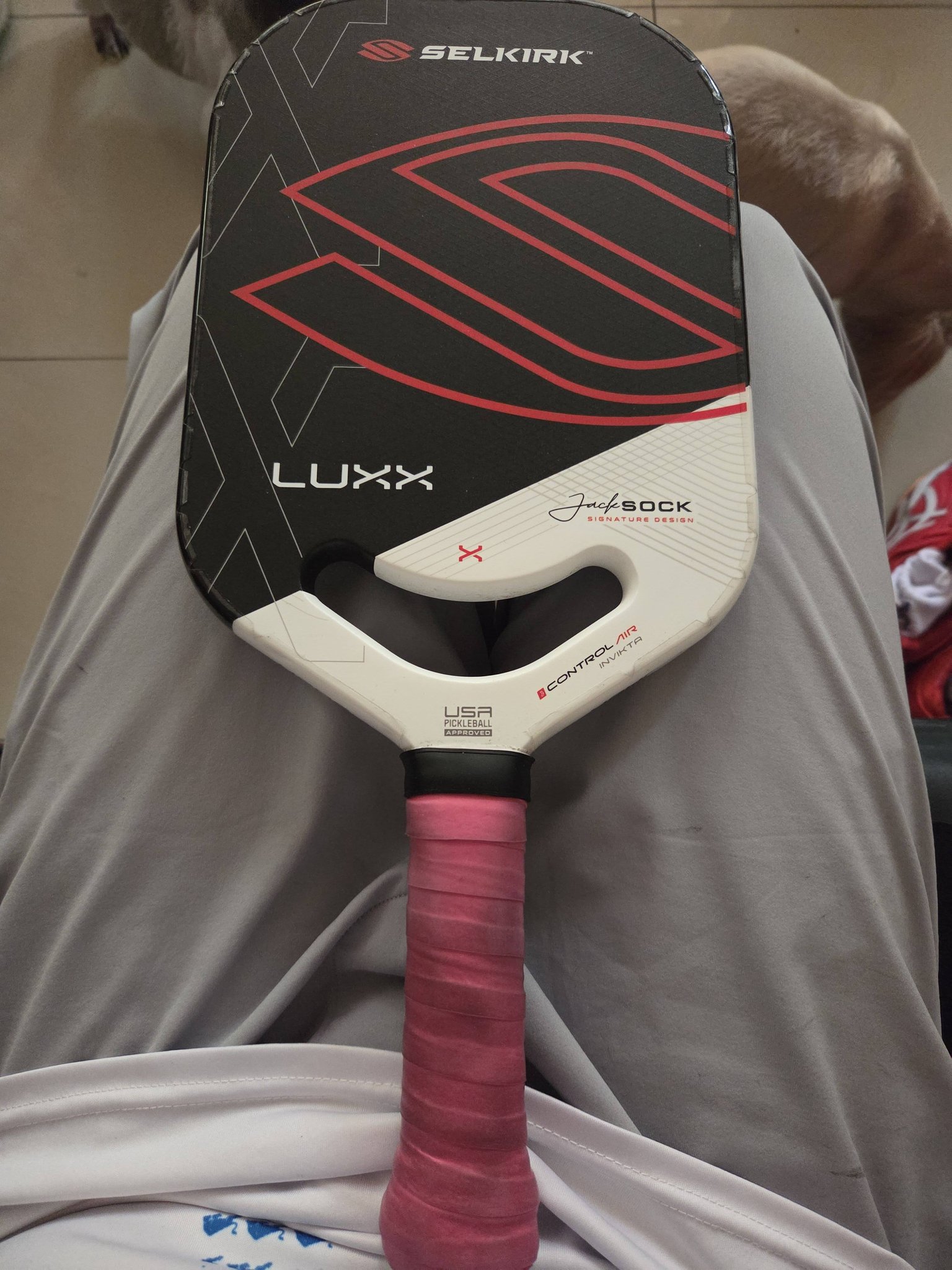Selkirk Luxx Invikta Jack Sock signature paddle for sale