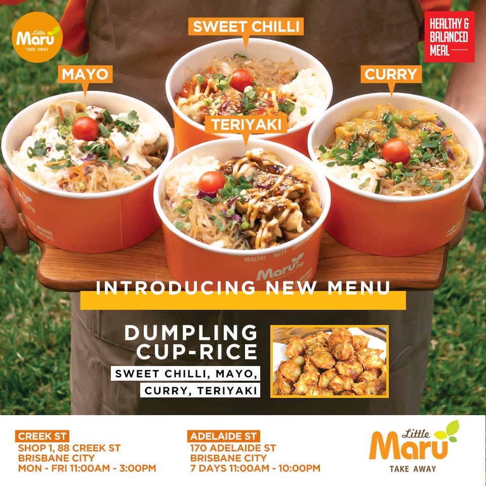 Maru Korean Restaurant - 👀Introducing NEW MERU.👀 Dumpling CUP-RICE ...