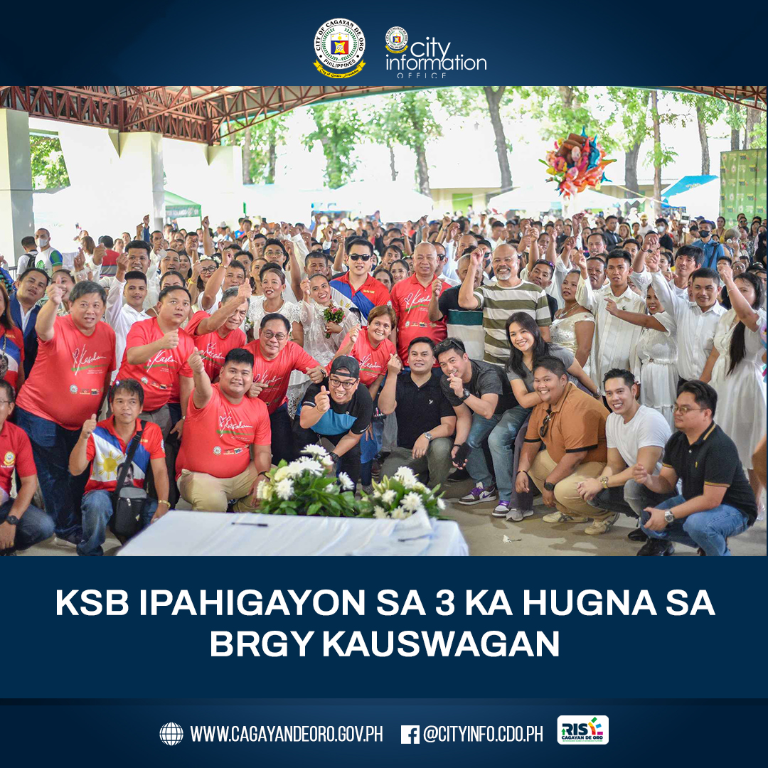 KSB IPAHIGAYON SA... - Cagayan de Oro City Information Office | Facebook