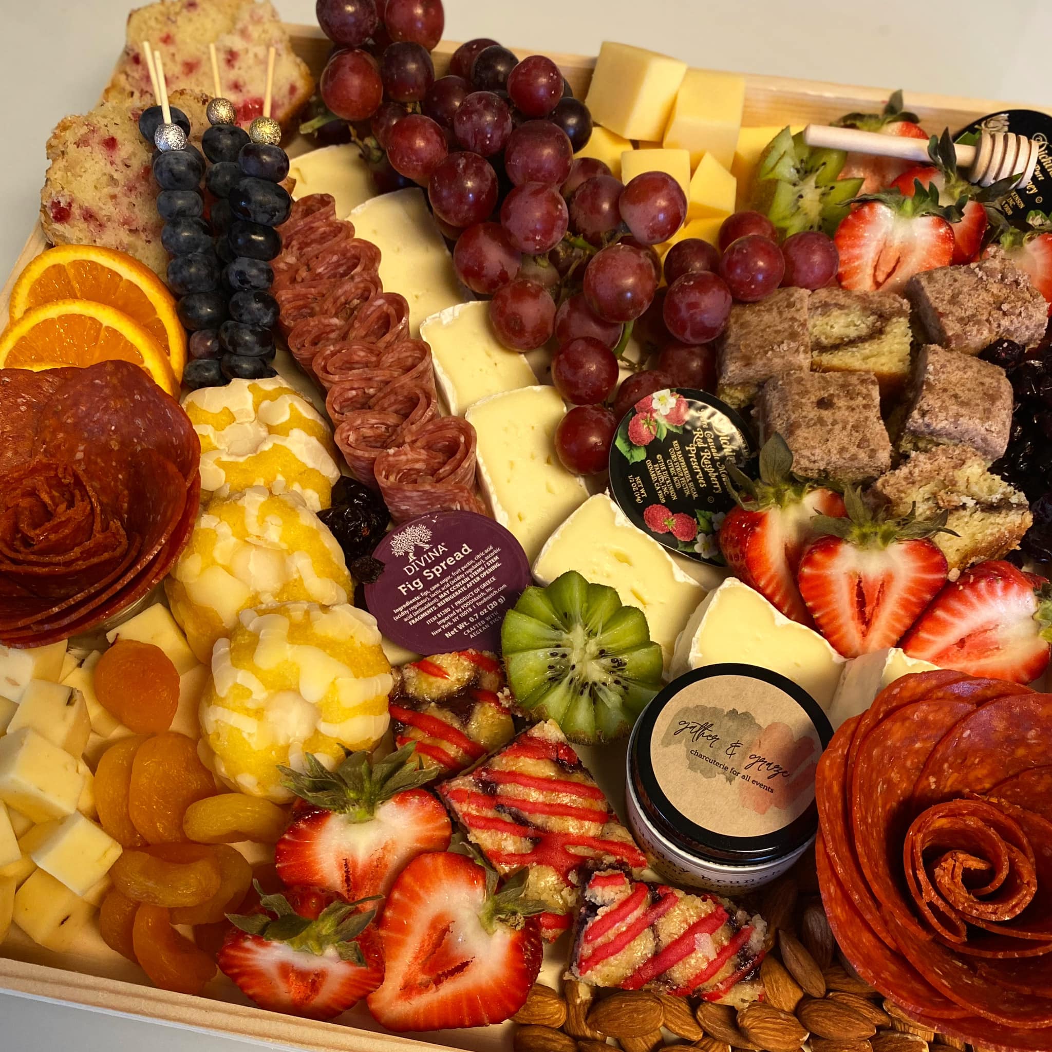 A brunch moment featuring... - gather & graze charcuterie