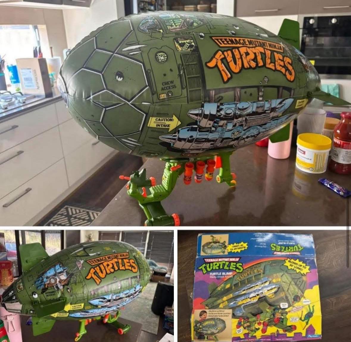 Finally Got My 1988 Vintage TMNT Blimp 🔥💯 | Facebook