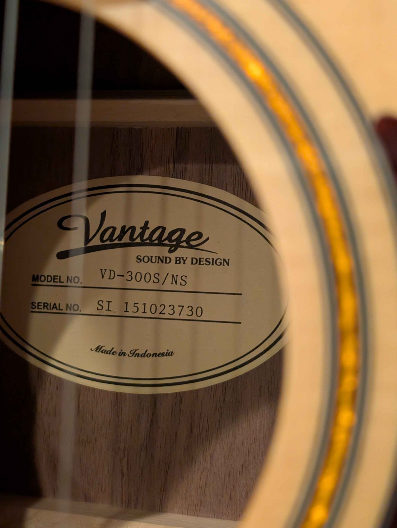 Samick Vantage v-300ns acoustic guitar open box - Acoustic Guitars ...