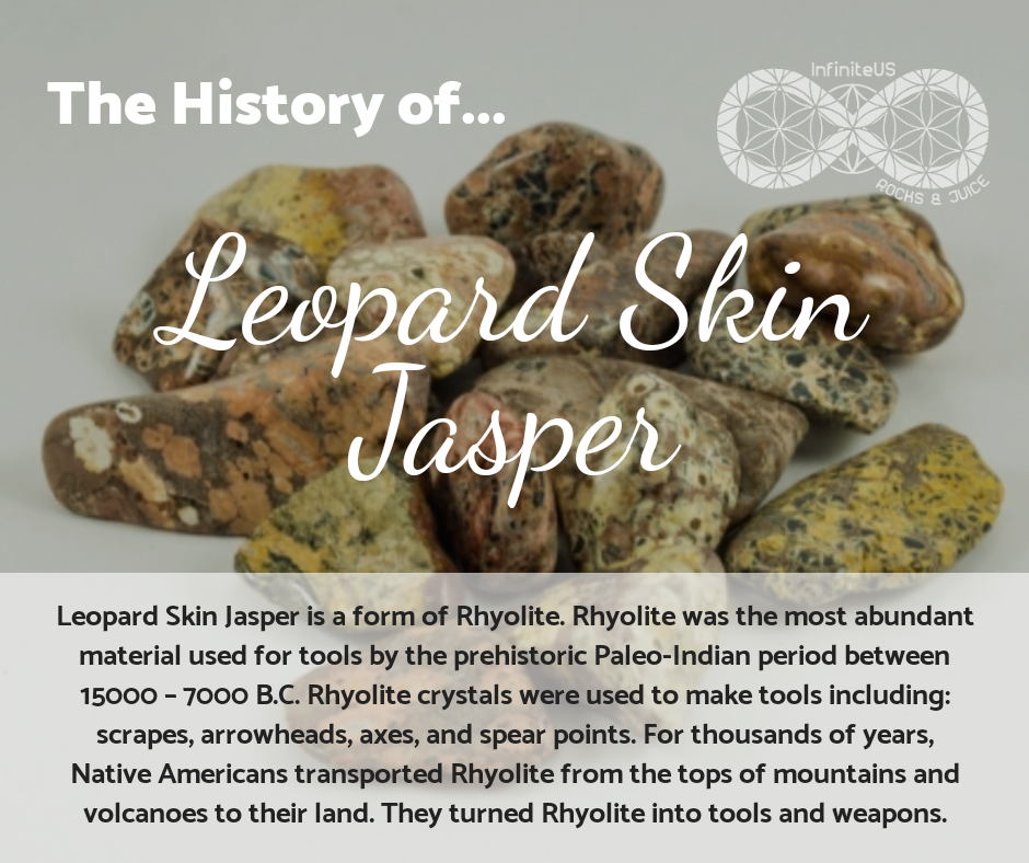 Infiniteus - The history of Leopard Skin Jasper 💖 Learn... | Facebook
