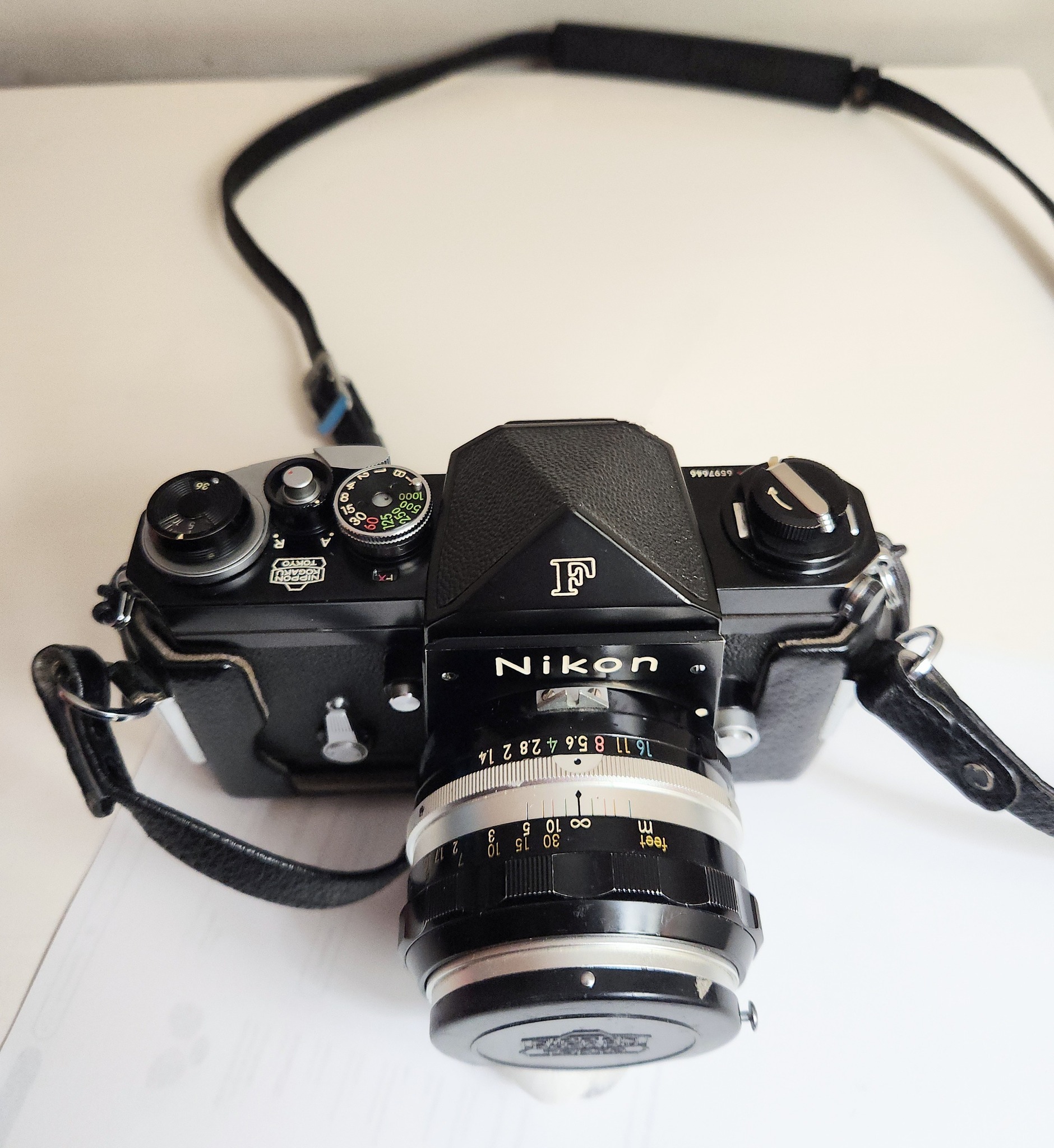Finally, I got my Nikon F camera, My Nikon F is the 