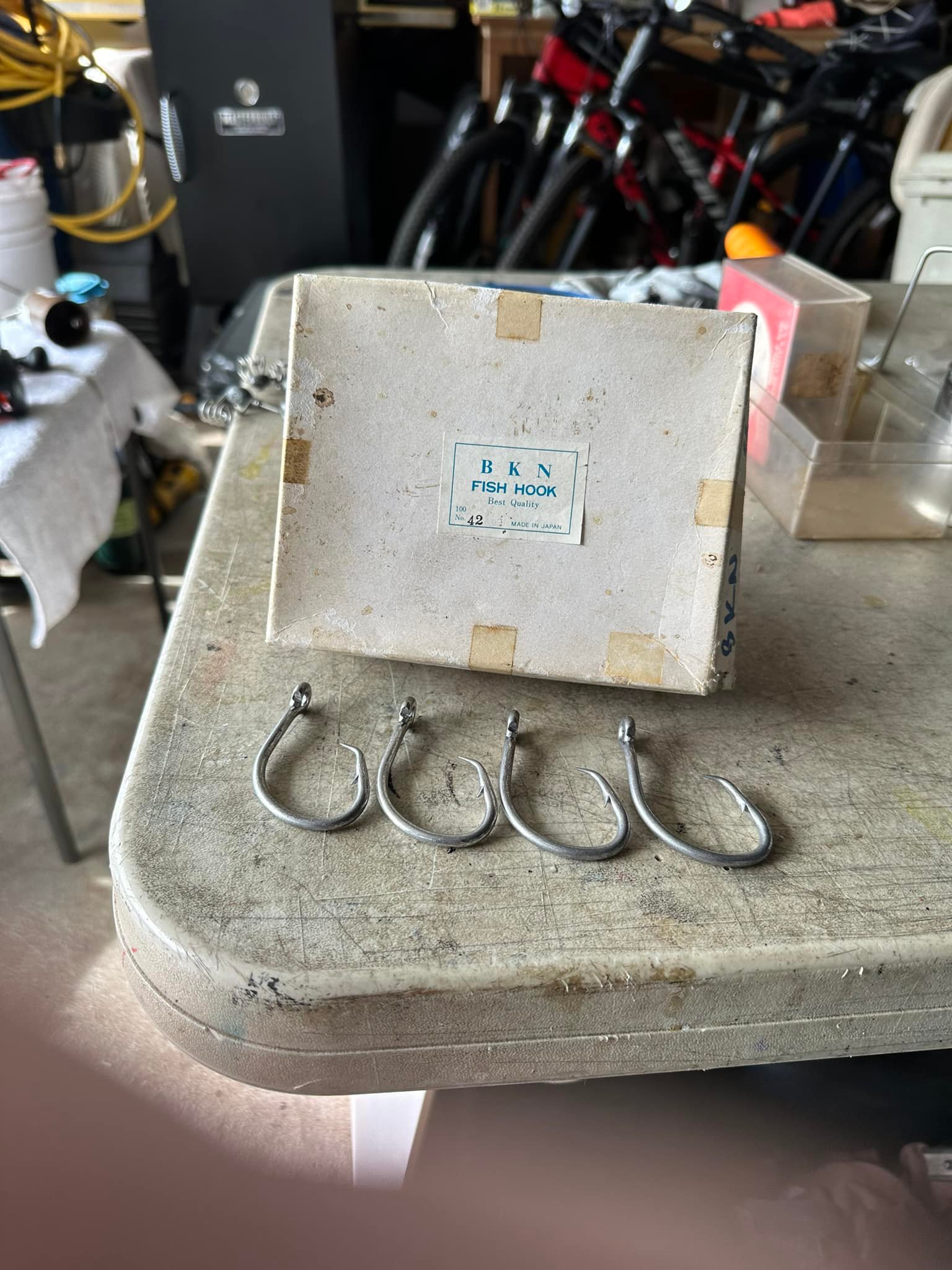 bkn fishing hooks Maruto Hook Bulk Pack Made in Korea. Izuo High Carbon BKN Circle