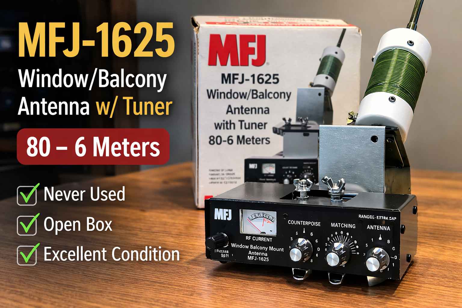 Is this MFJ 1621 antenna an old generation or modified version?