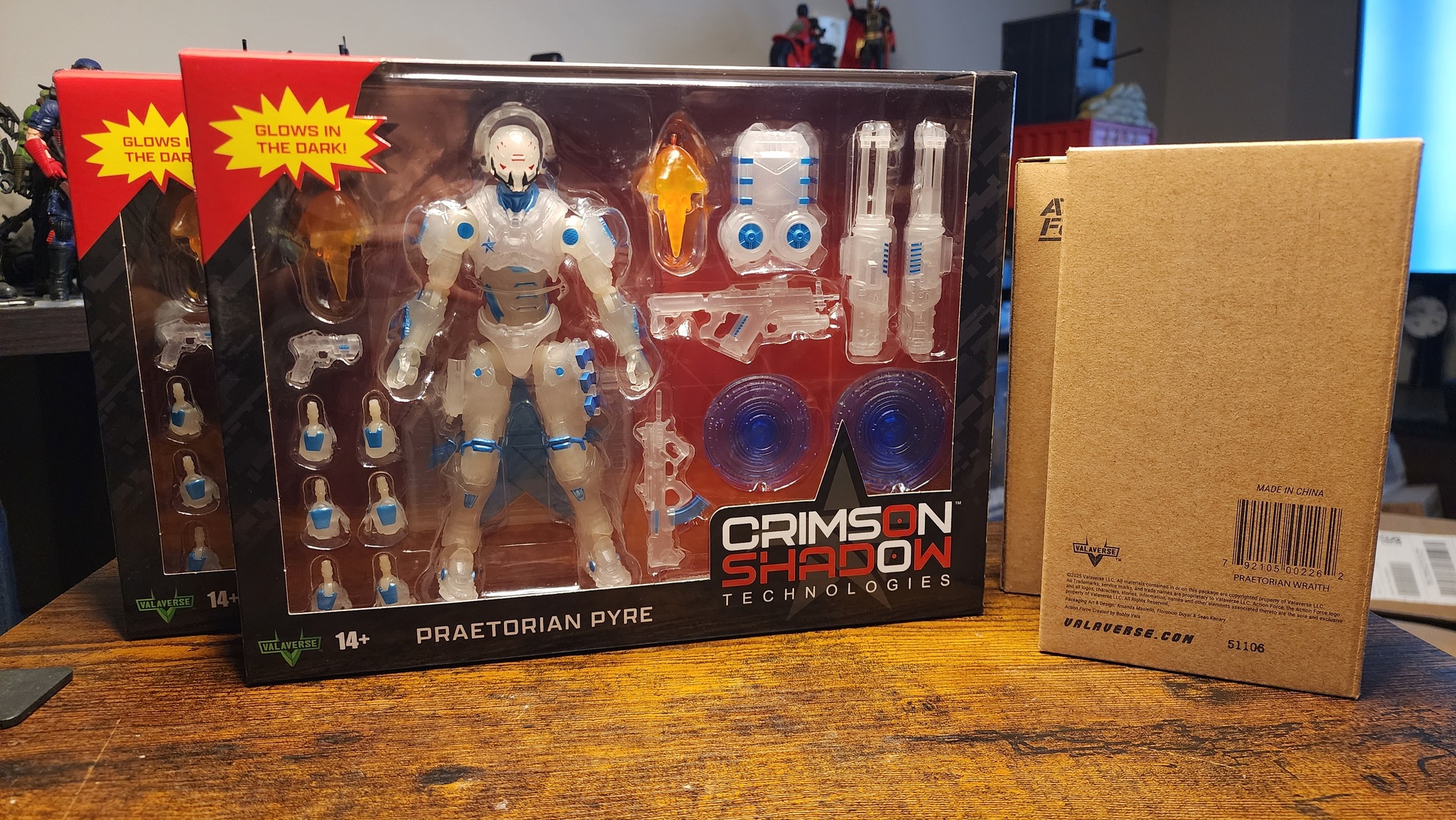 Valaverse Praetorian Wraith Crimson action figure review
