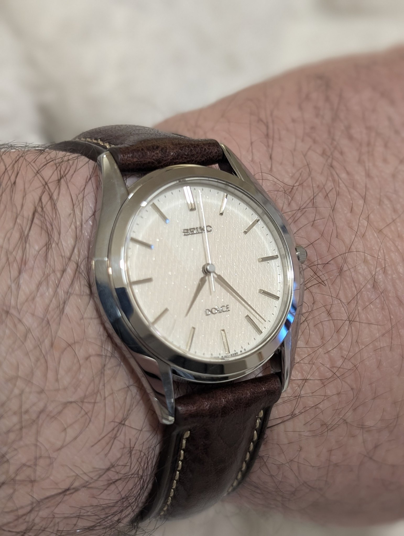 Hi. My new Seiko JDM. Seiko Dolce 8j41 6160