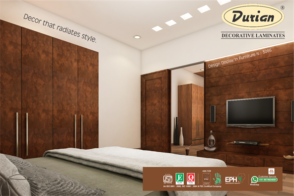 "Design creates Culture. Culture shapes... - Durian Laminates