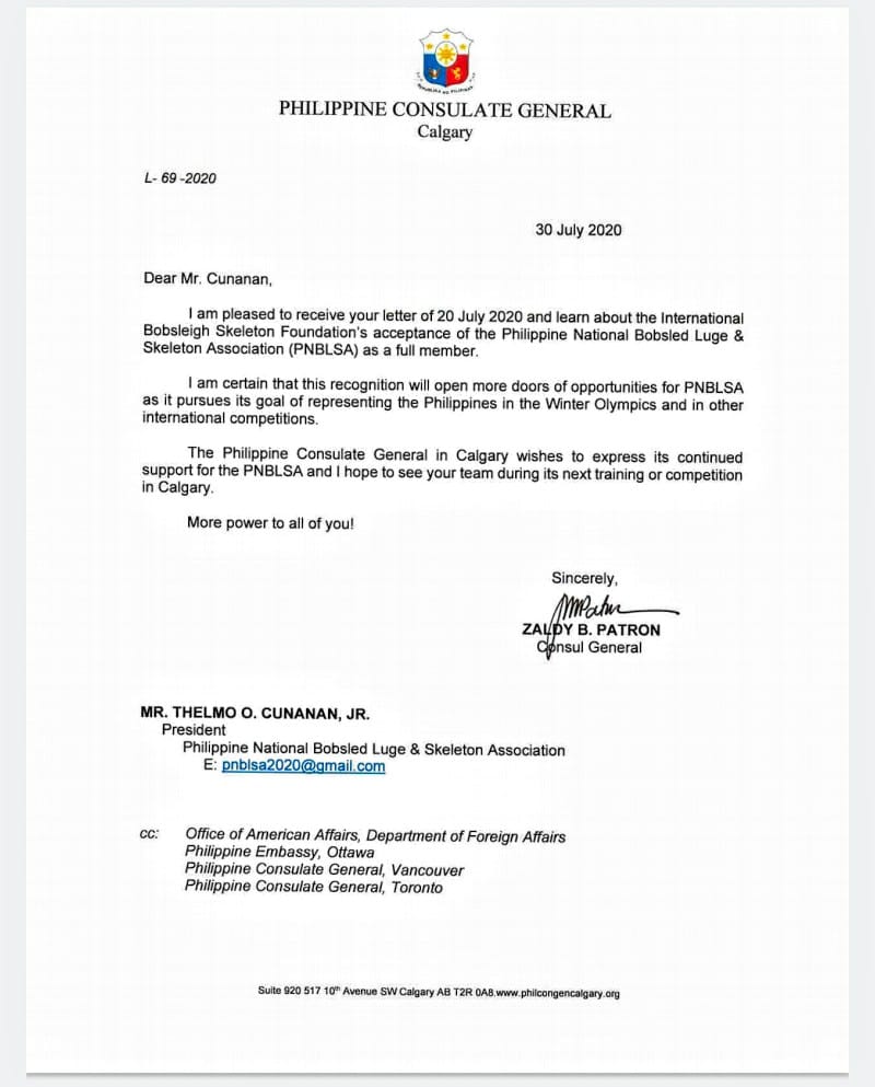 Philippine - Many thanks to our dear friend Consul General Zaldy Patron ...