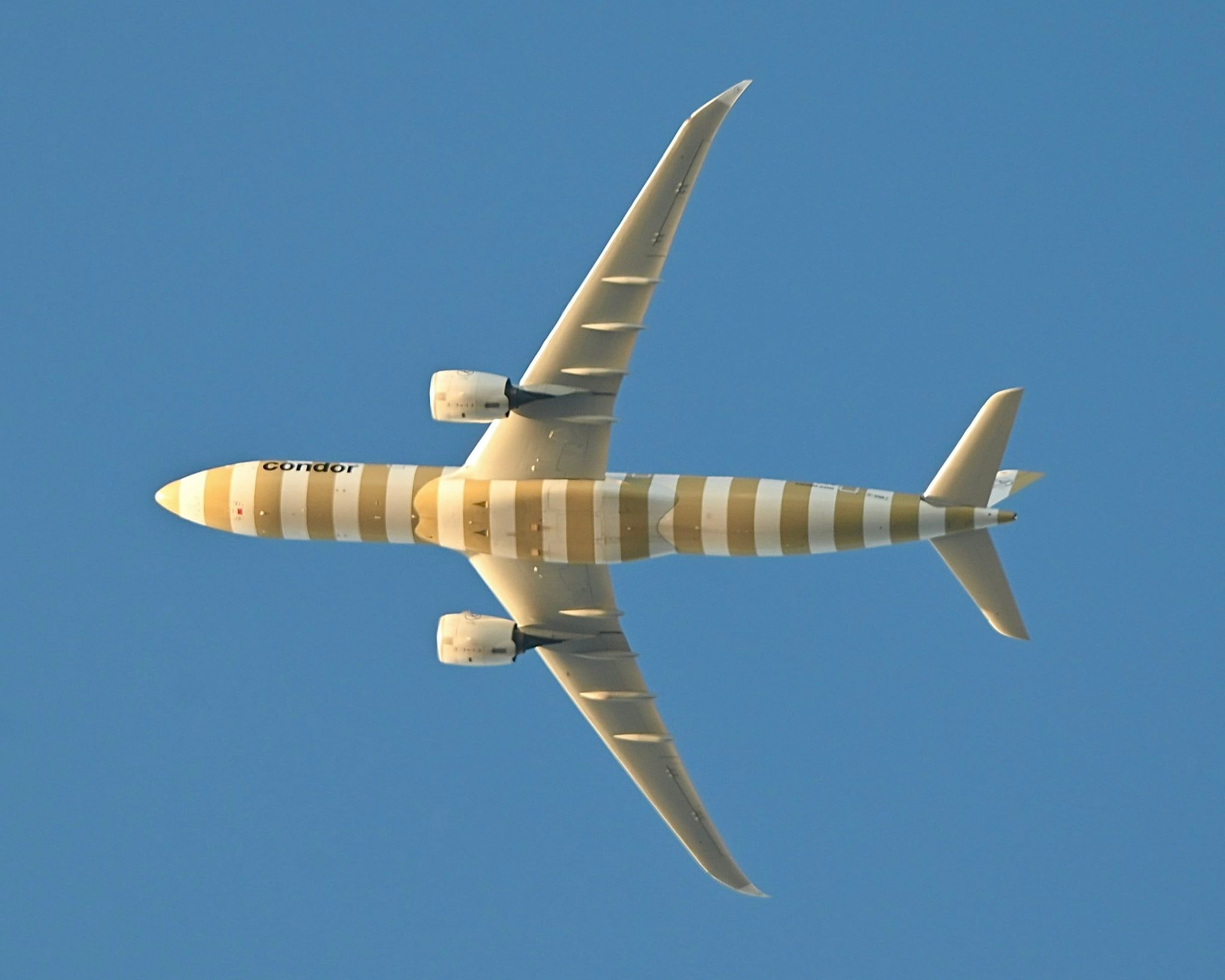 A330-900neo Condor Beach Rayures Beige Livery Scale 1/200