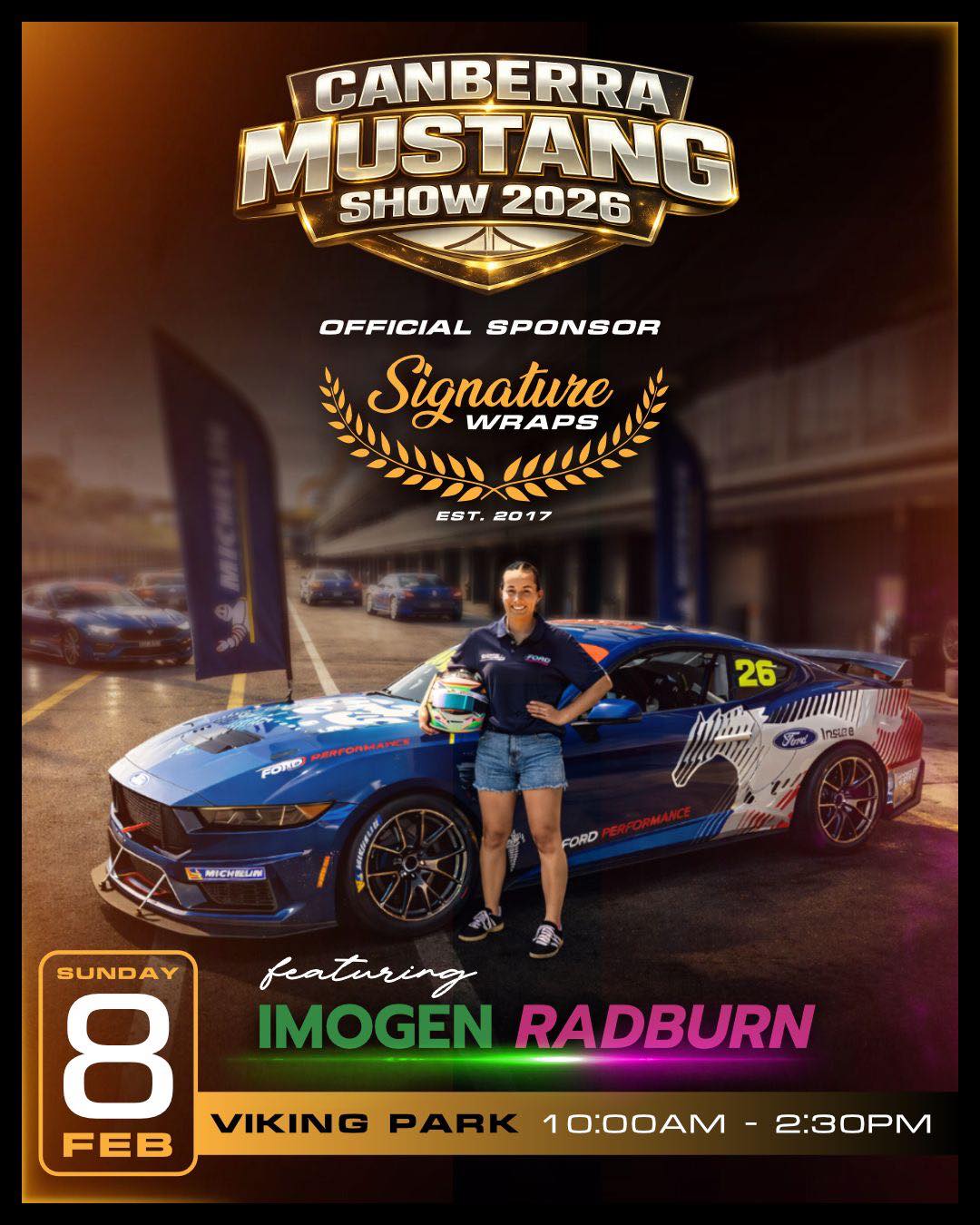 Come on down to Viking Park in Erindale from 10am to meet Imogen ...