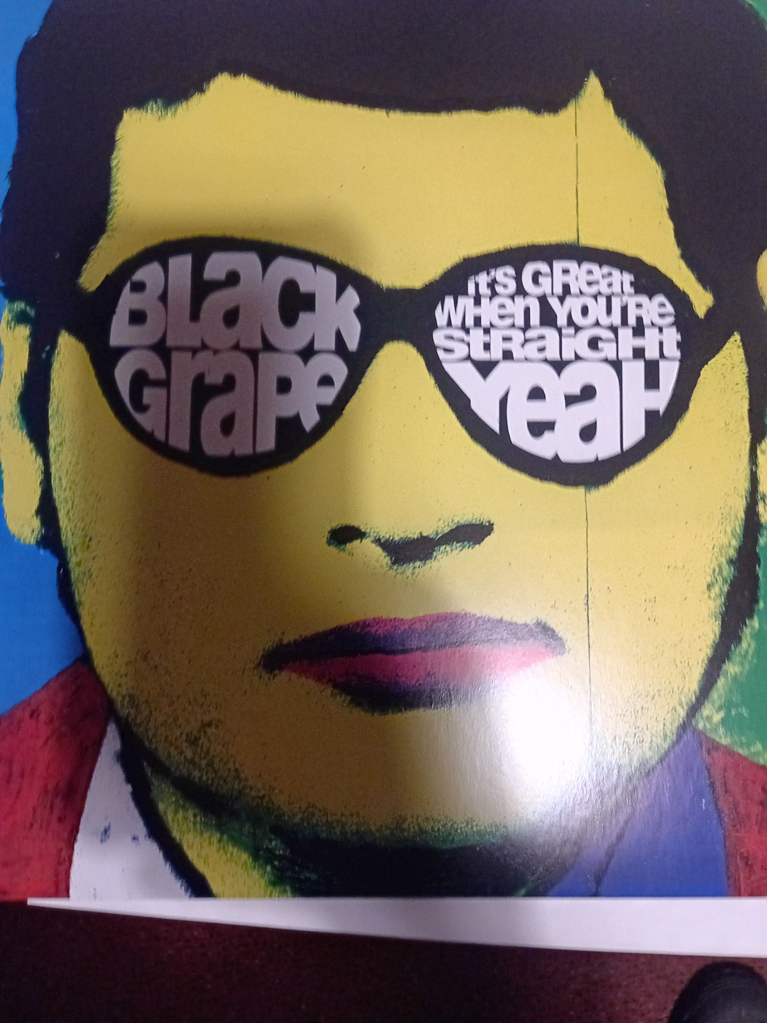 BLACK GRAPE It's Great When You're Straight Yeah. 1995 UK 10