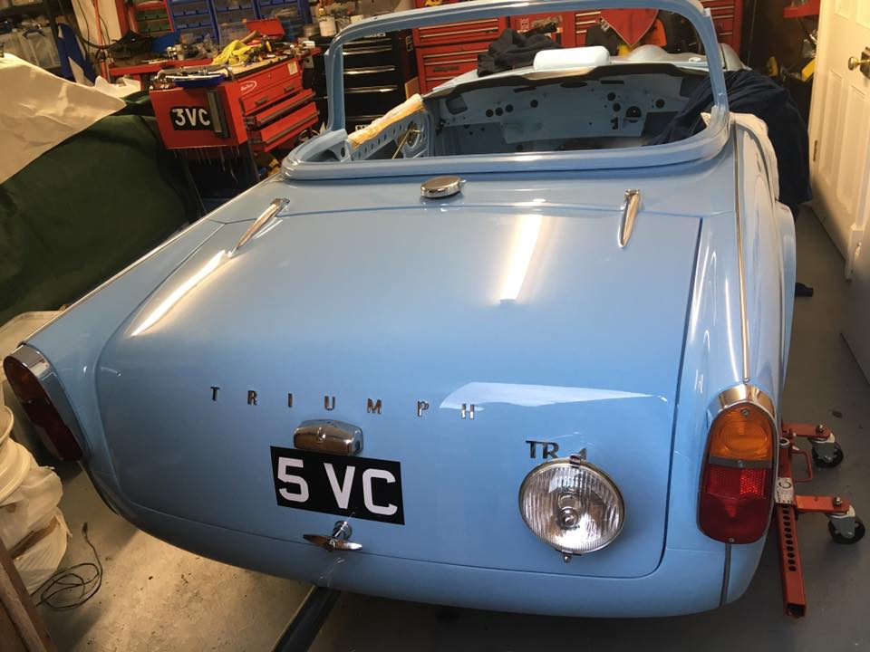 5VC Ex Works Triumph TR4 Rally Car