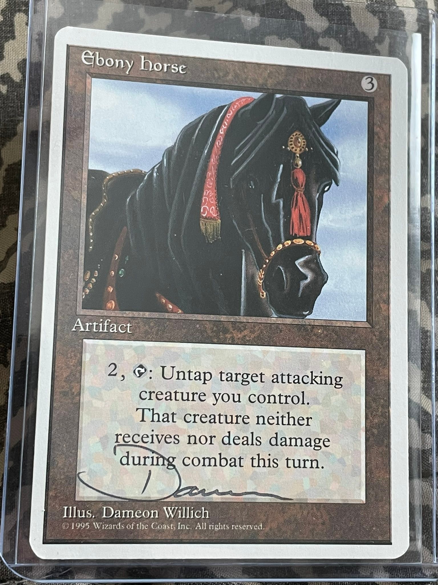 MTG 的慮馬 Horse Iron Maiden's potential in Magic: The Gathering