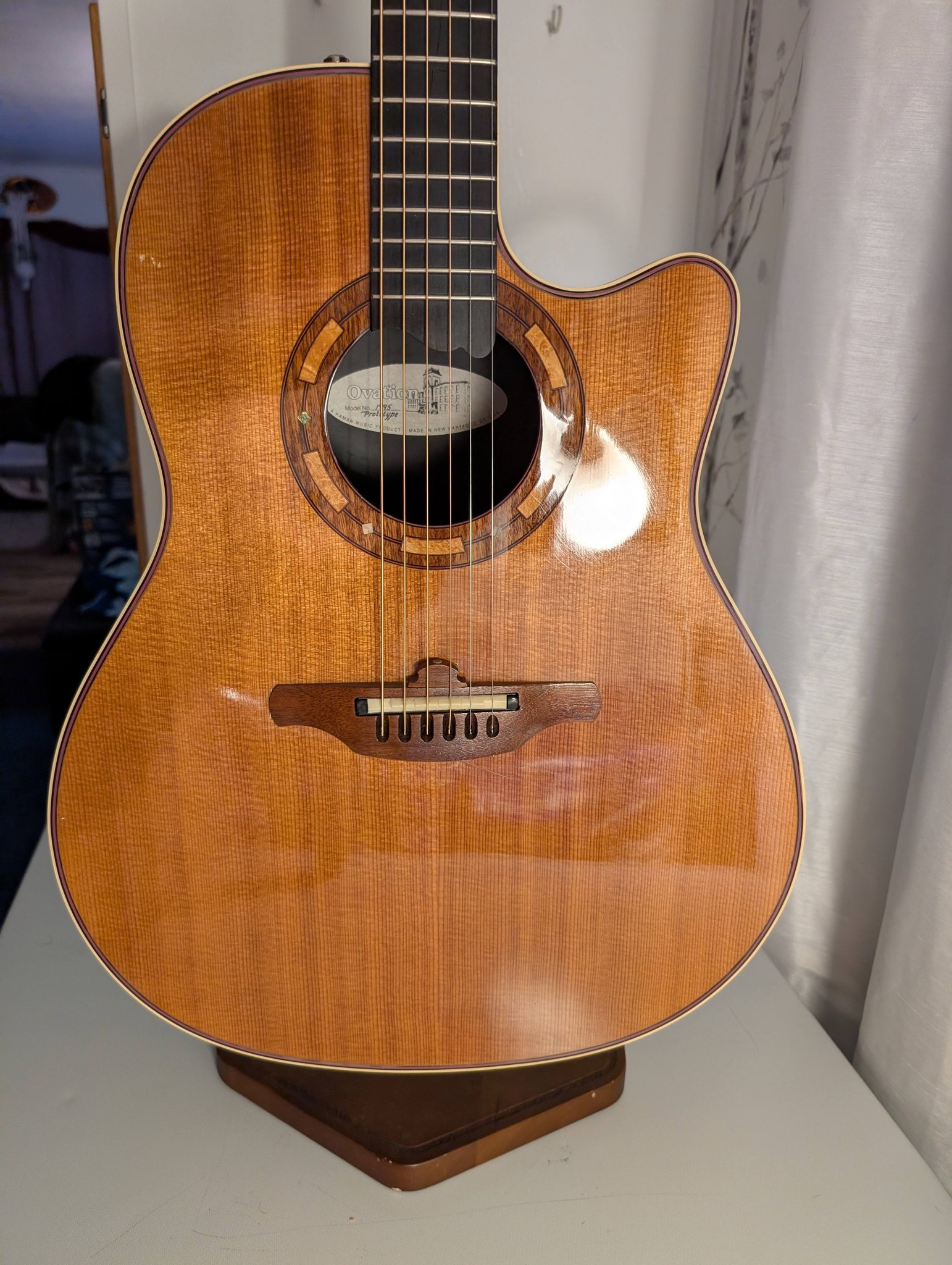 1995 Ovation guitar collectors edition prototype