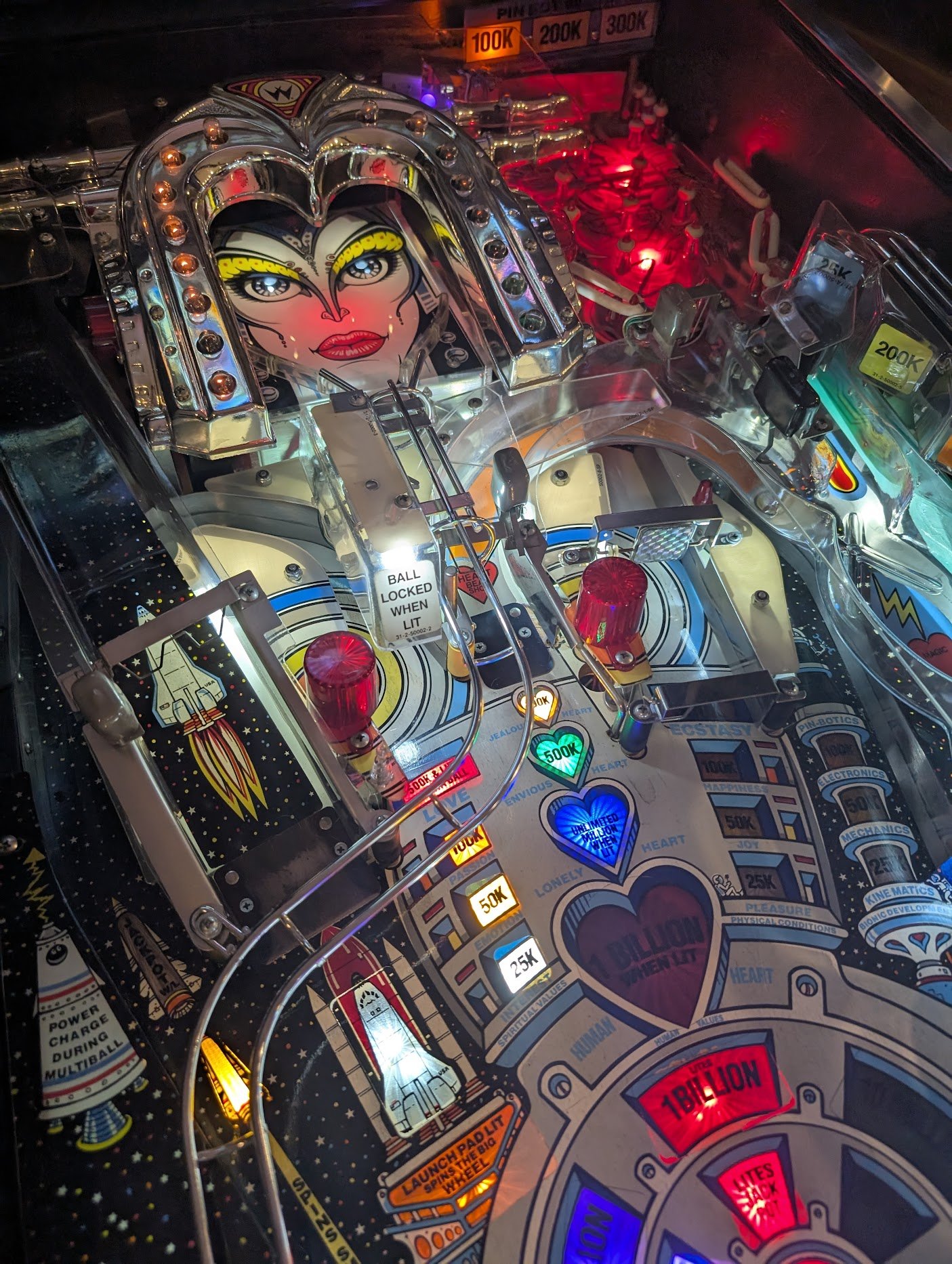 Bride of Pinbot 2.0 Pinball Machine - Games - Sleepy Hollow, Illinois ...
