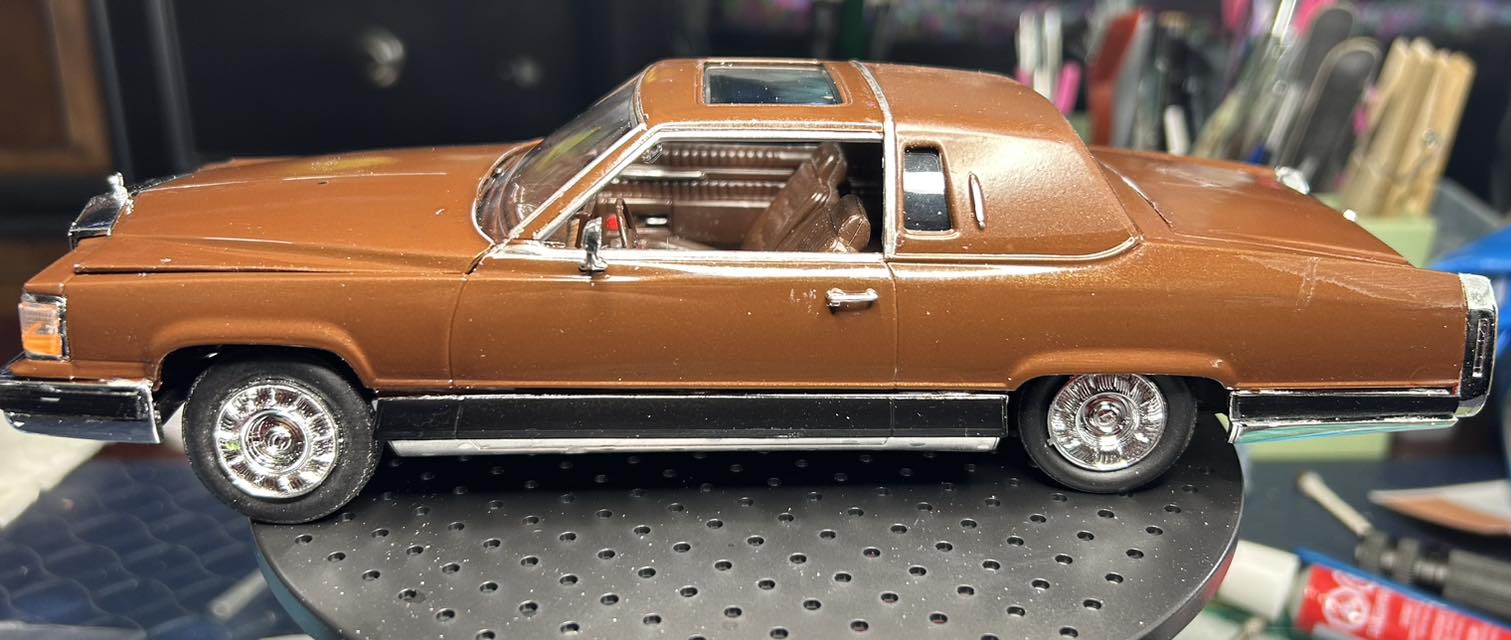 1984 Cadillac Coupe De Ville model car replica