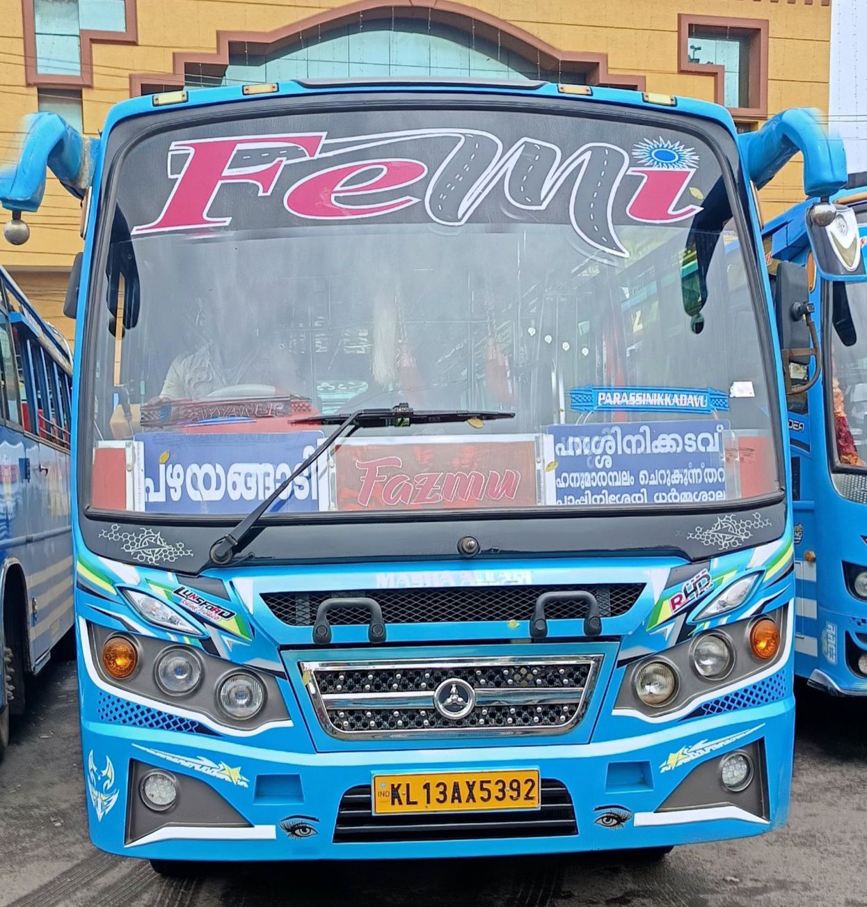 Parassala KSRTC | Femi, Private bus to Parassinikadavu at Thaliparamba ...