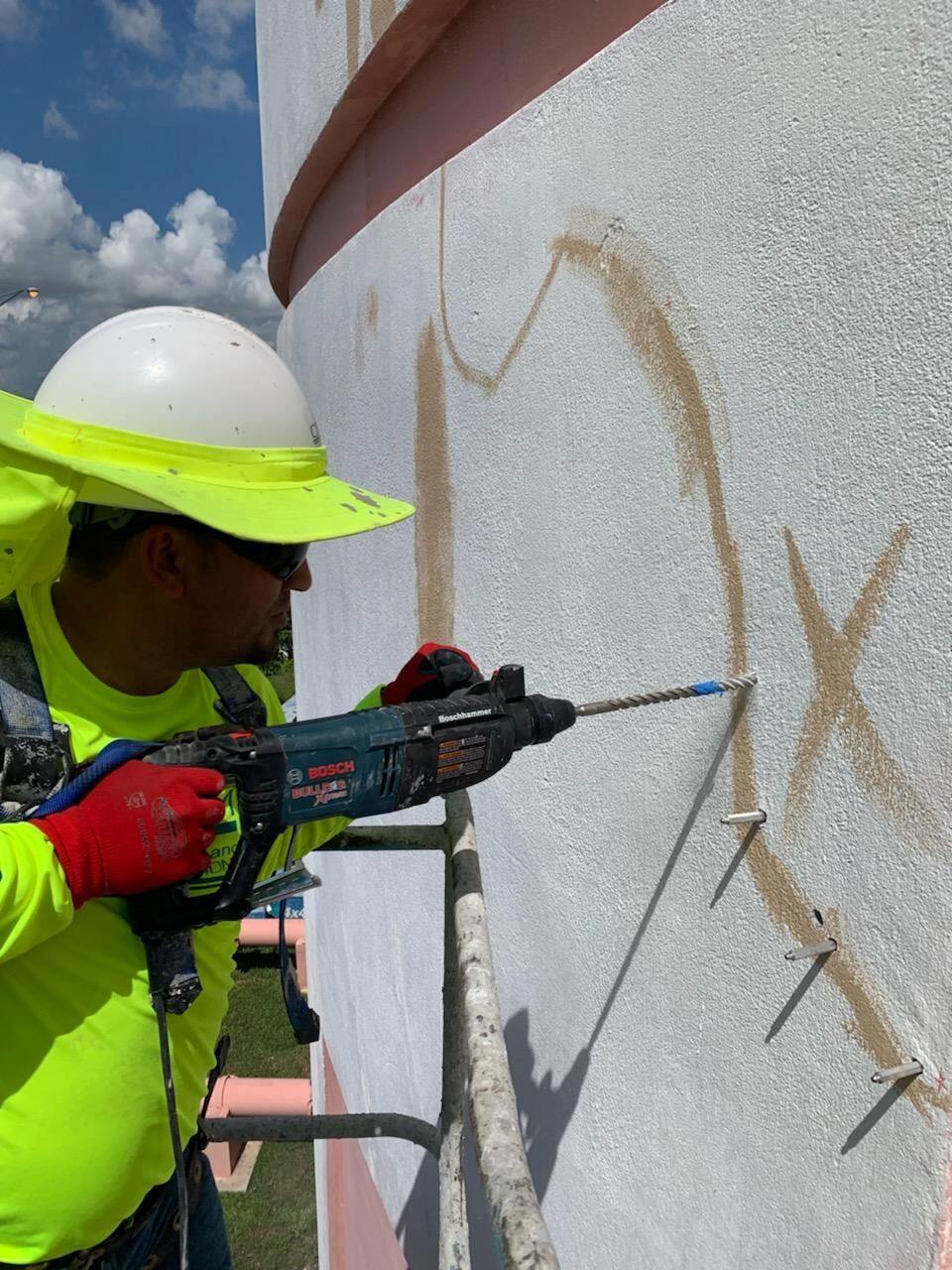 CROM - Installation of mechanical packers into existing concrete ...