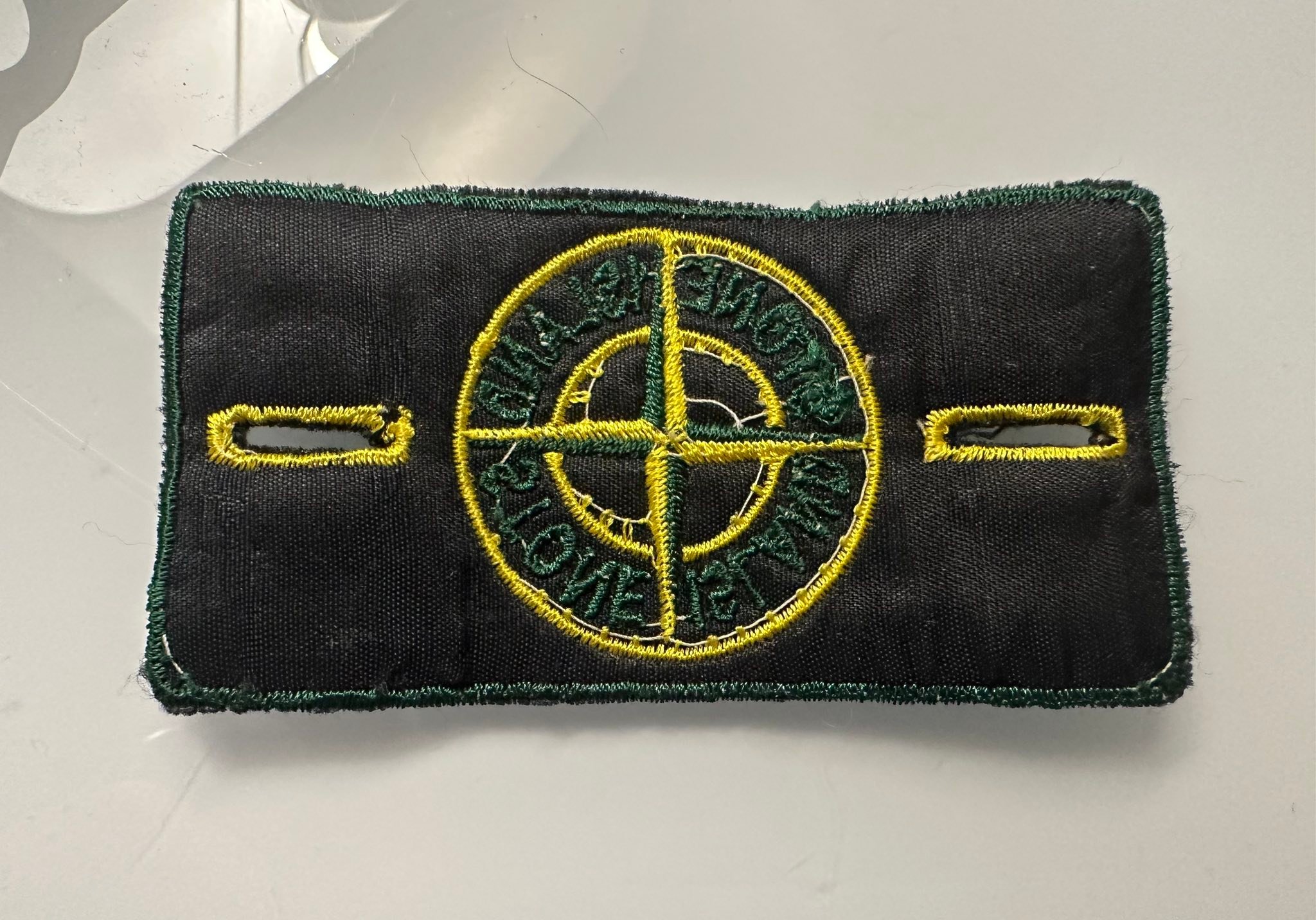 Vintage Stone Island Badge Stone Island Badge (Green Edge Vintage)