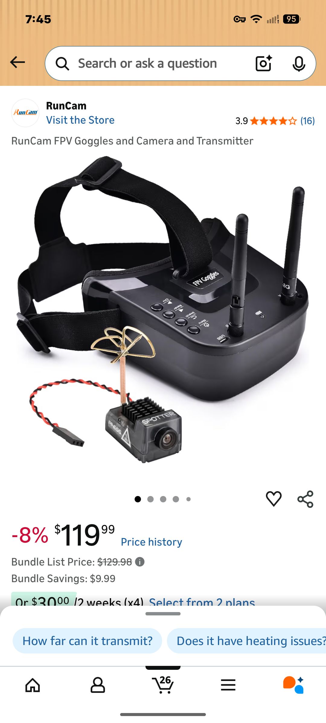 2.4 ghz fpv goggles VR04 HD – BETAFPV Größe:2 Oz Venom Tinted Goggle | cell or 2~6s LiPo Youth Moto Collection