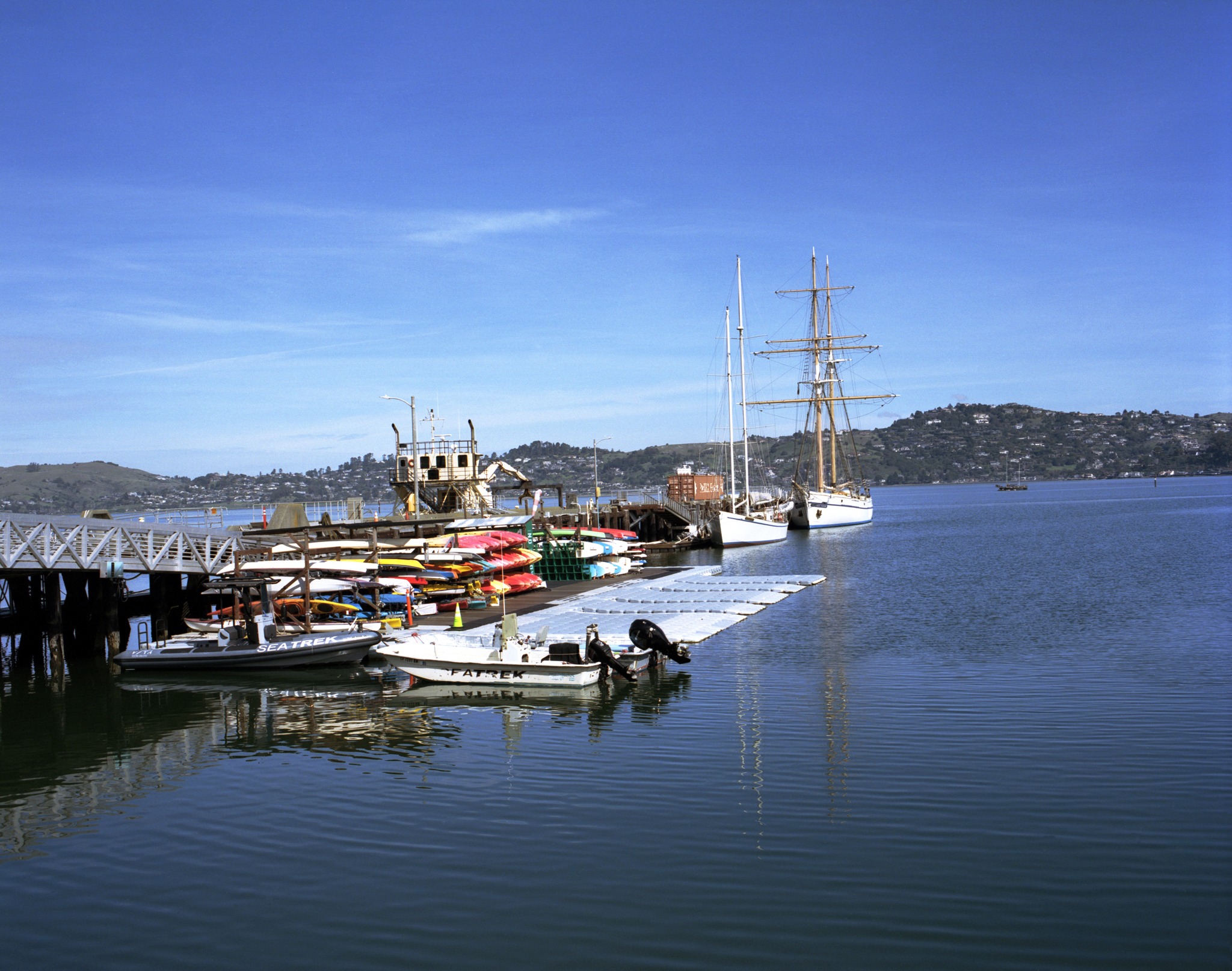 Dock of the Bay** **Watch the ships sail in . . .** *Asahi Pentax 