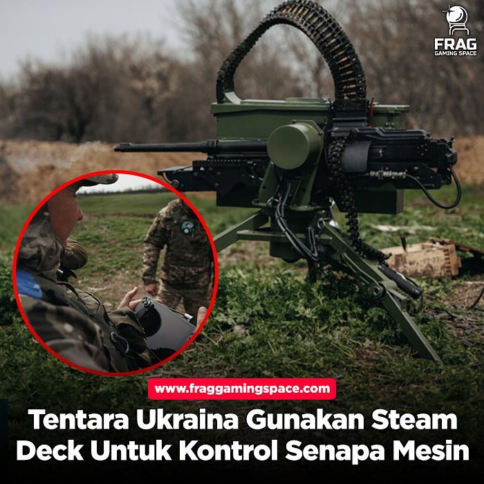 FRAG - Tentara Ukraina melakukan eksperimen dengan Steam Deck. Konsol ...