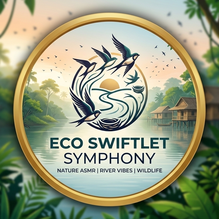 There is a unique peace in watching the swiftlets dance over the calm ...