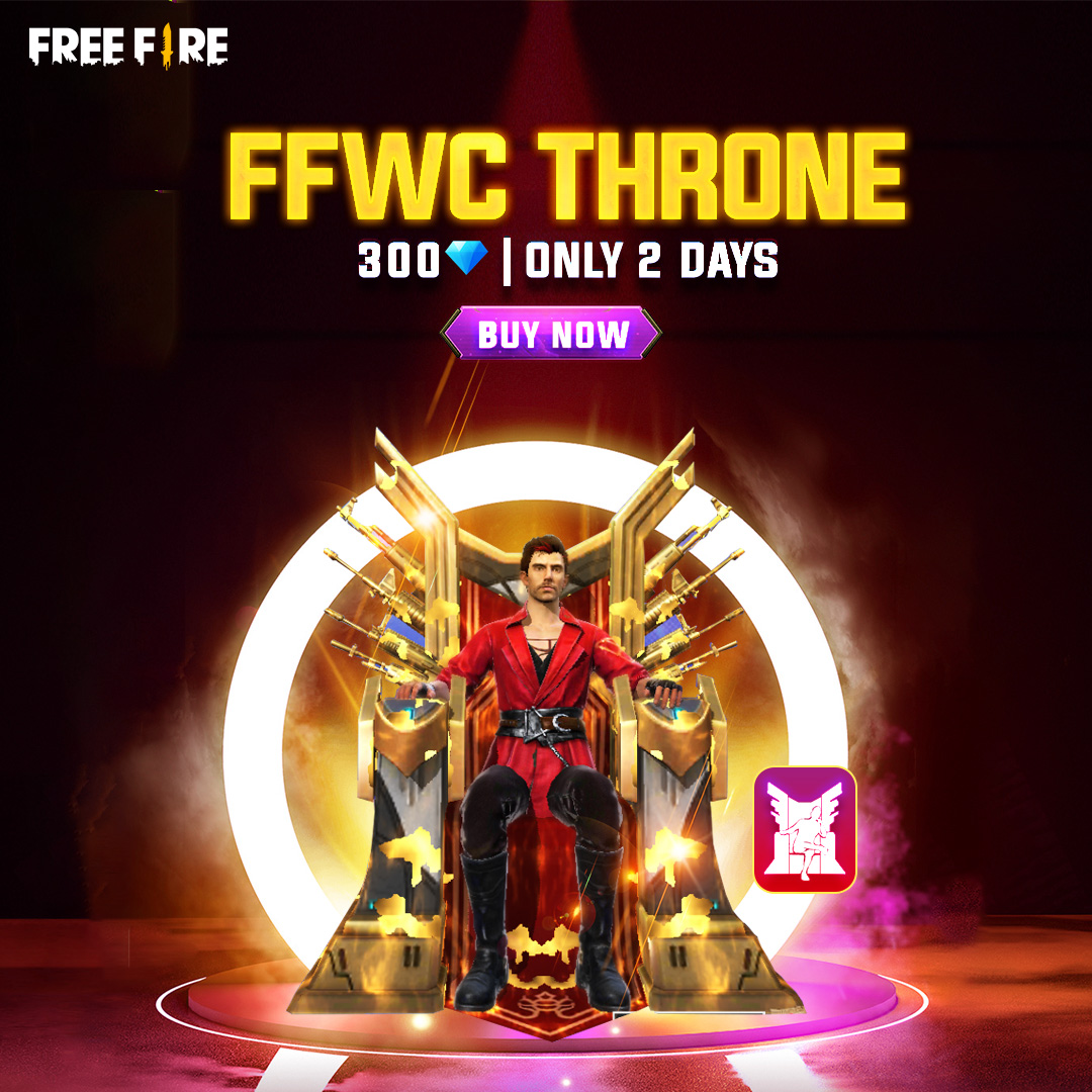 🏆 FFWC Throne! 🏆 👉 At 300 💎 📅 Only... - Garena Free Fire | Facebook