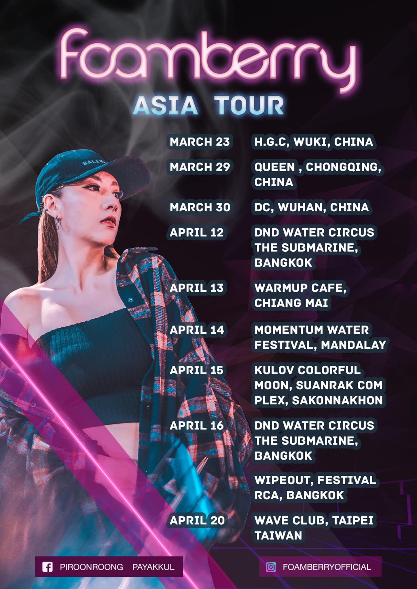 ✌️✌️ always fun touring in Asia! South Korea, Singapore, China 