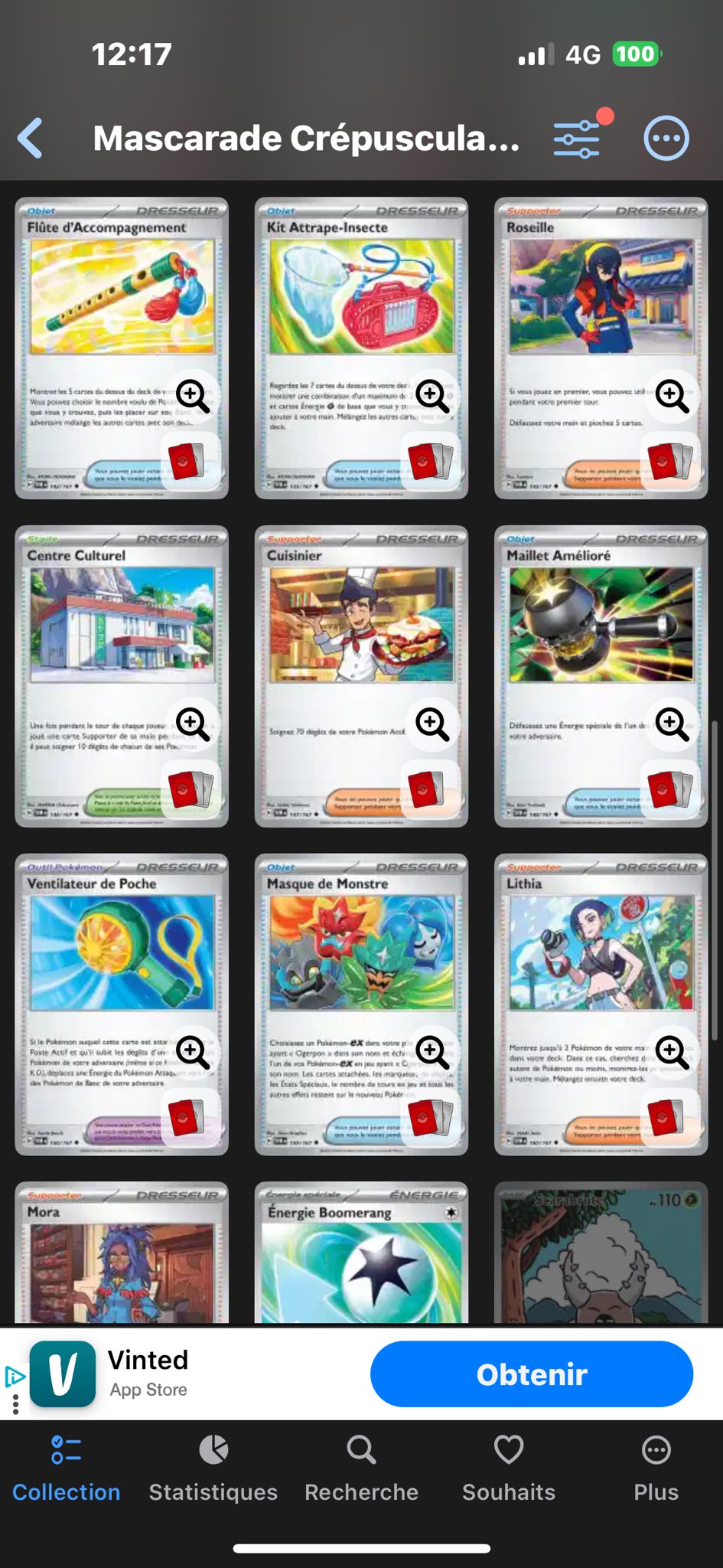 Lot de 30 Cartes Officielles Françaises et Neuves Dont 5 Cartes