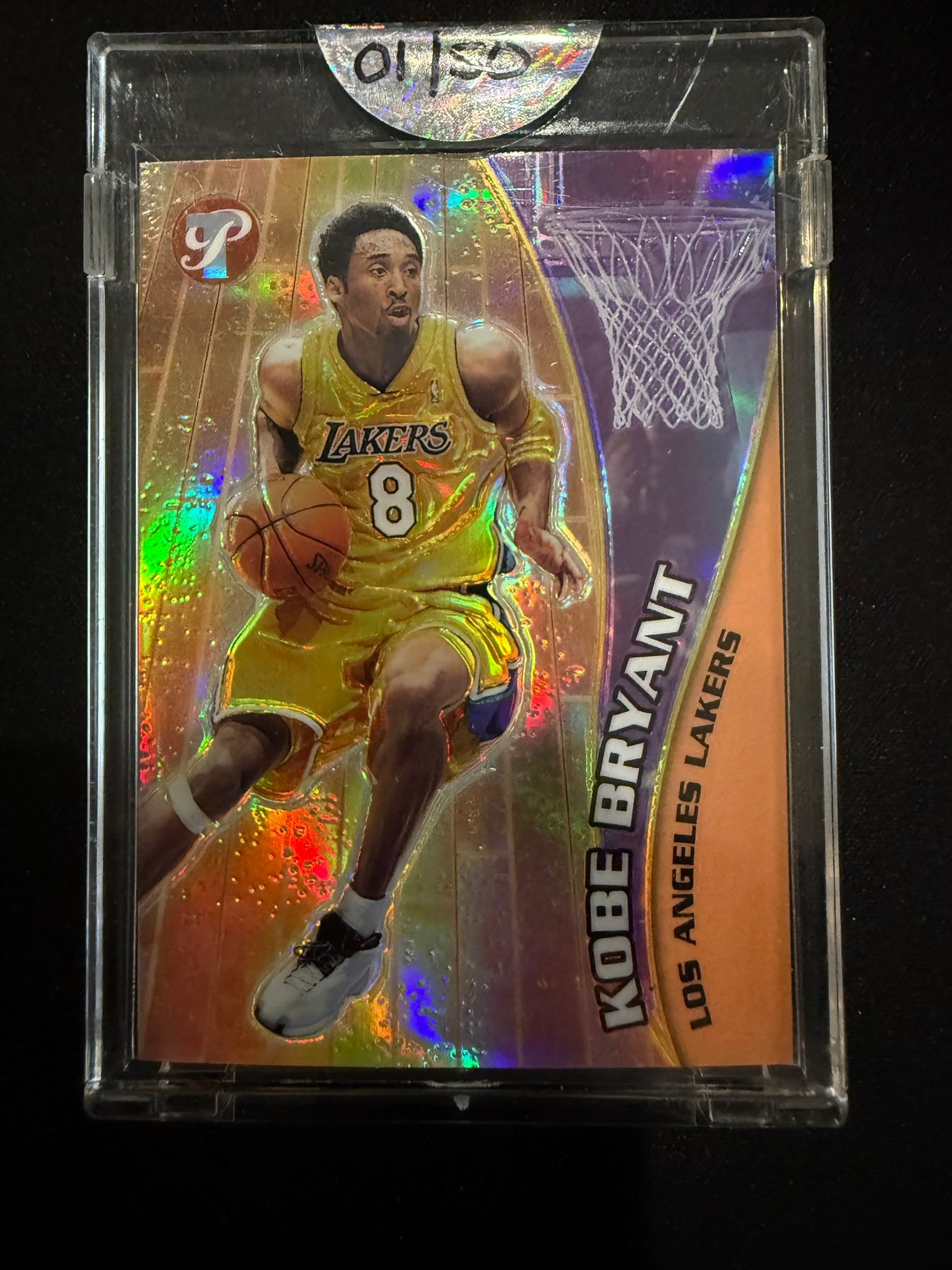 2001 Topps Pristine Refractor Kobe Bryant Sports Card for Sale or 