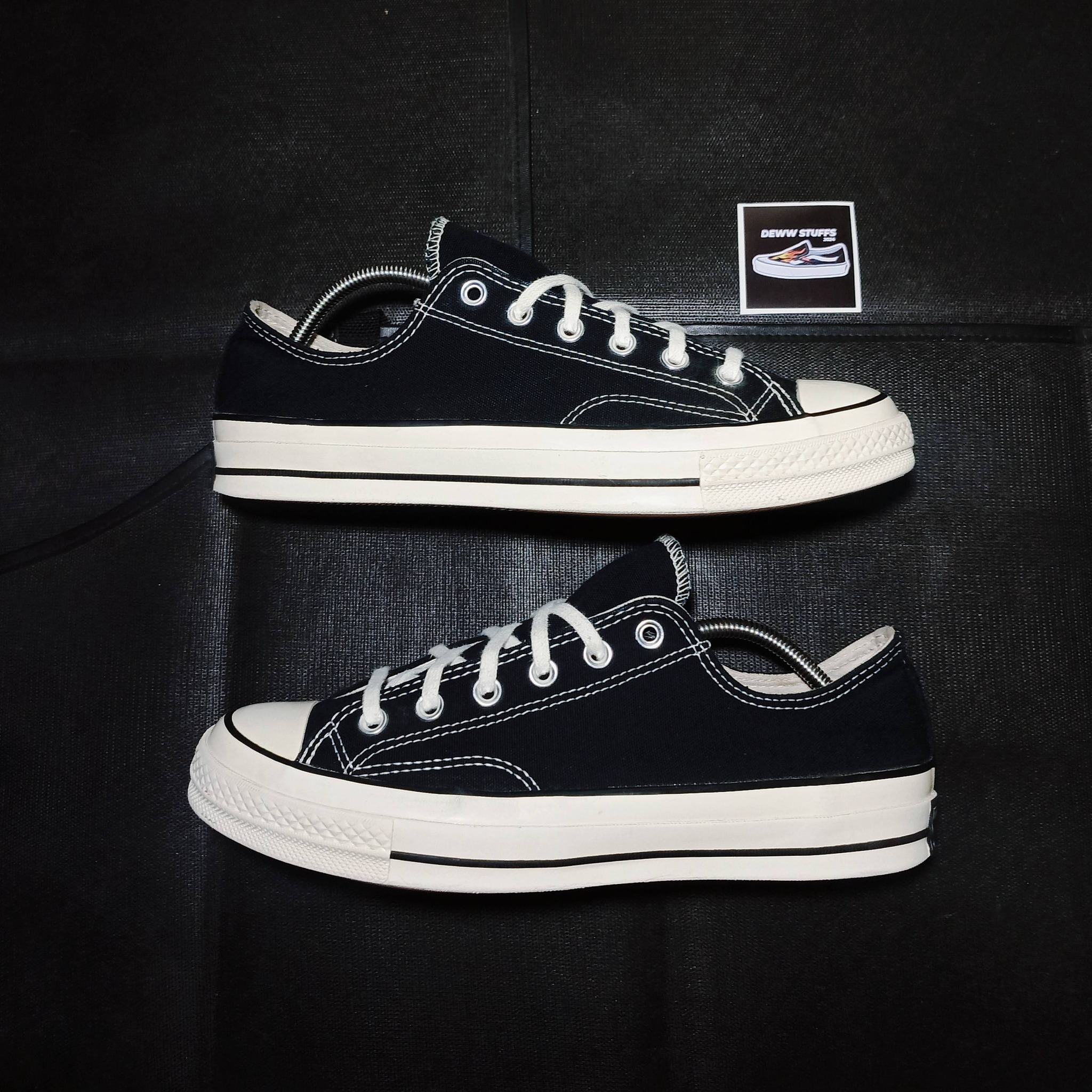 ptpa for sale! converse chuck taylor 70s low ?? black/ white 