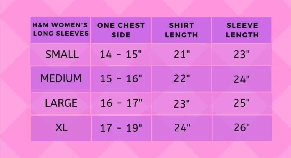 Fhyela - New arrival! H&M overruns, size guide uploaded...