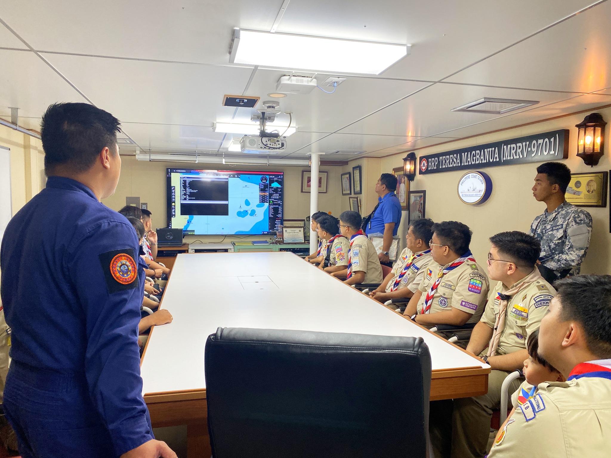 Philippine - Coast Guard Fleet welcomes the National Eagle Scouts ...