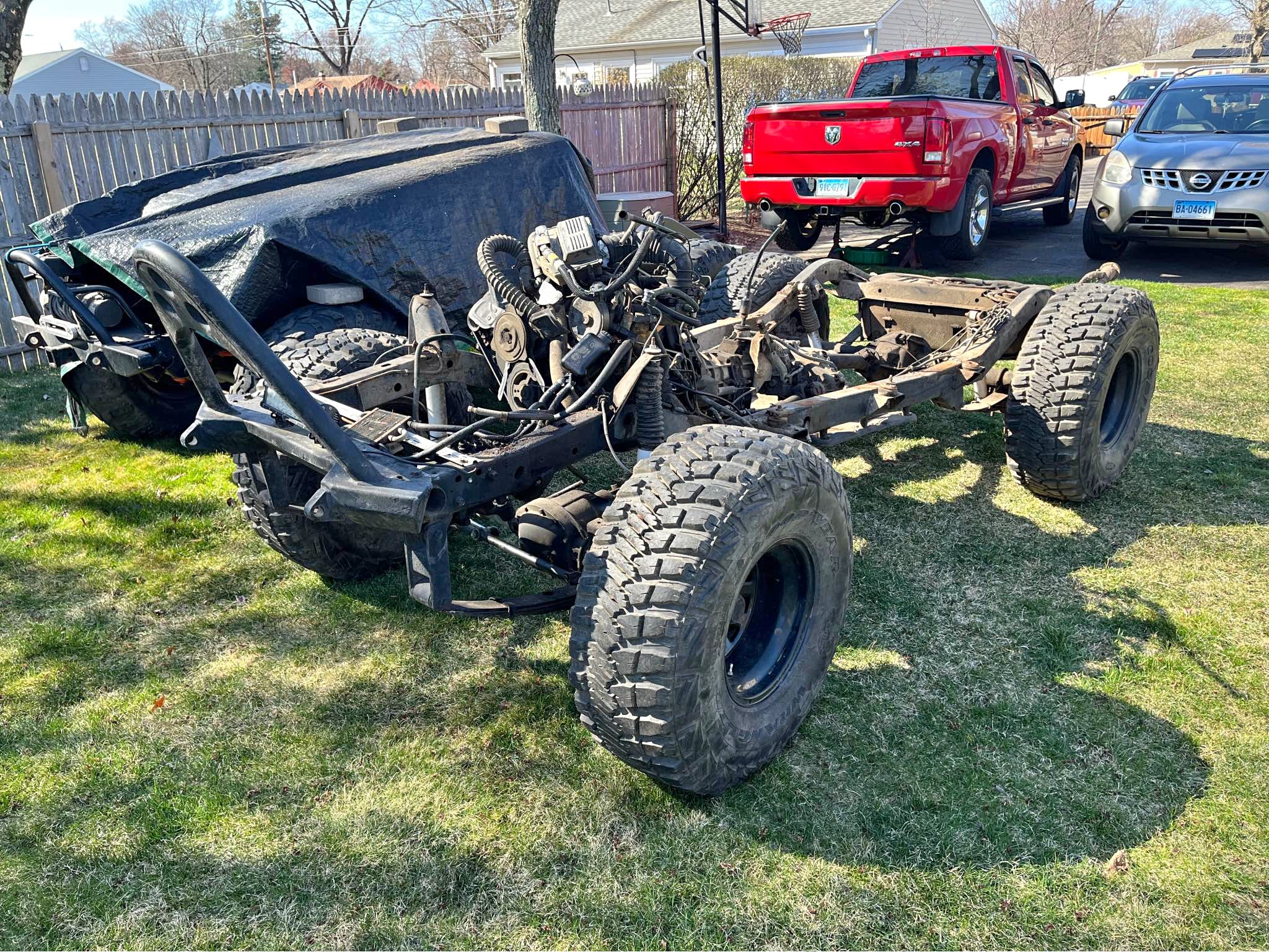 95 Jeep yj frame with running gear - Dune Buggies & Sand Rails ...