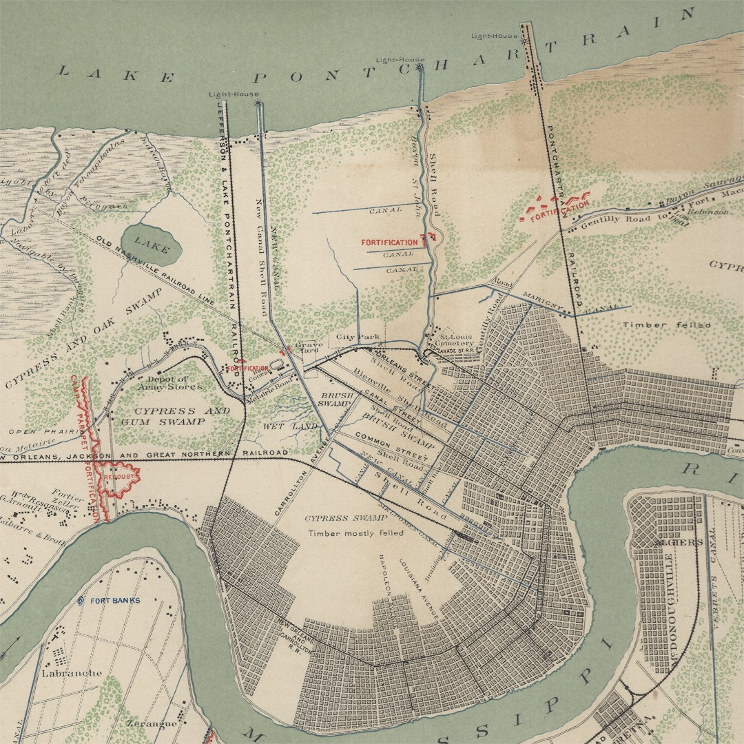 Kerry - Back when eBay was new I picked up some old maps of New Orleans ...