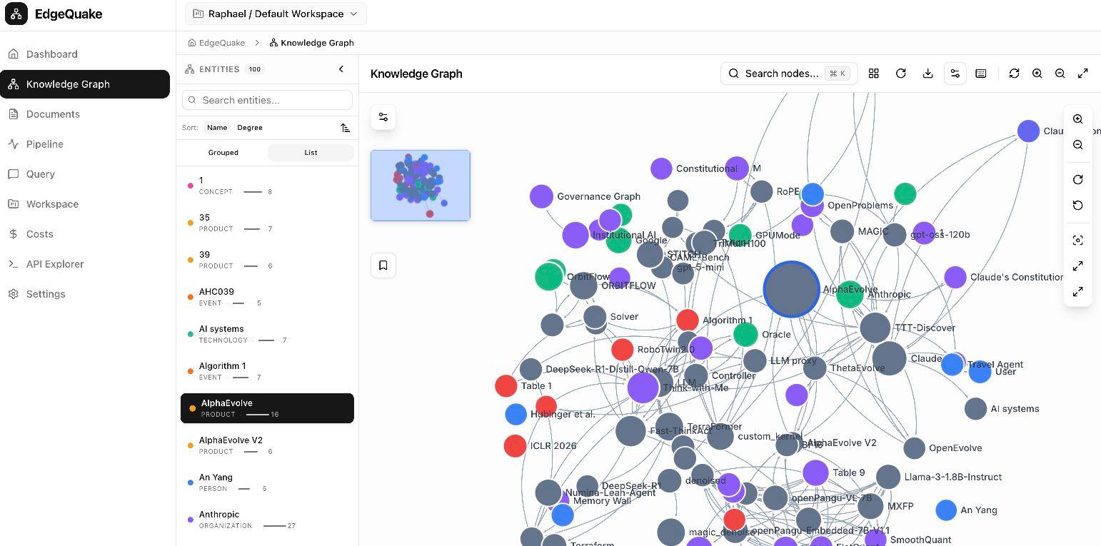 Mohammed - مشروع EdgeQuake: من أنظمة الـ RAG التقليدية إلى الـ Graph ...