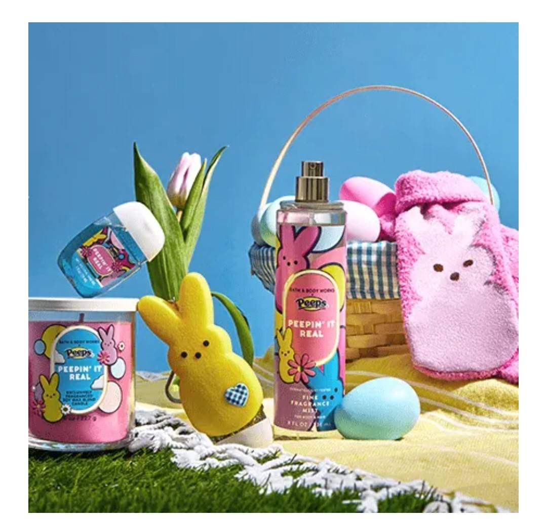 eric777様バスアンドボディワークスキャンドル・ボディソープpeepsうさぎ Bath & Body Works Peeps collaboration products